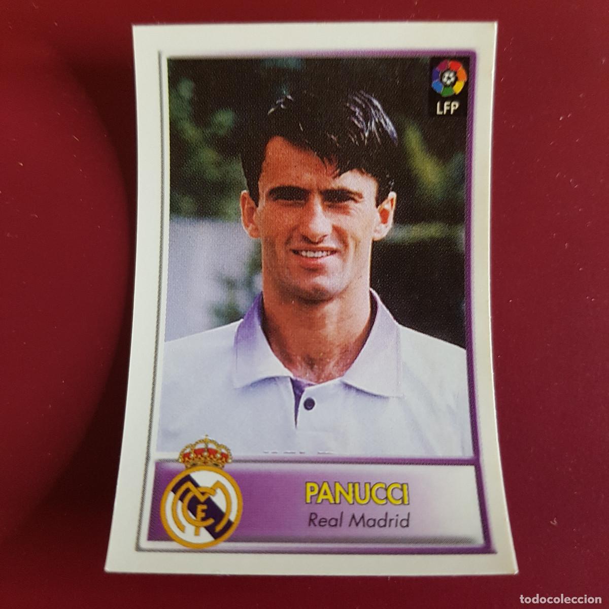 Football Stickers: BOLLYCAO - FUTBOL 97 98 - 1997 1998 - R MADRID - PANUCCI - 104 - NUNCA PEGADO