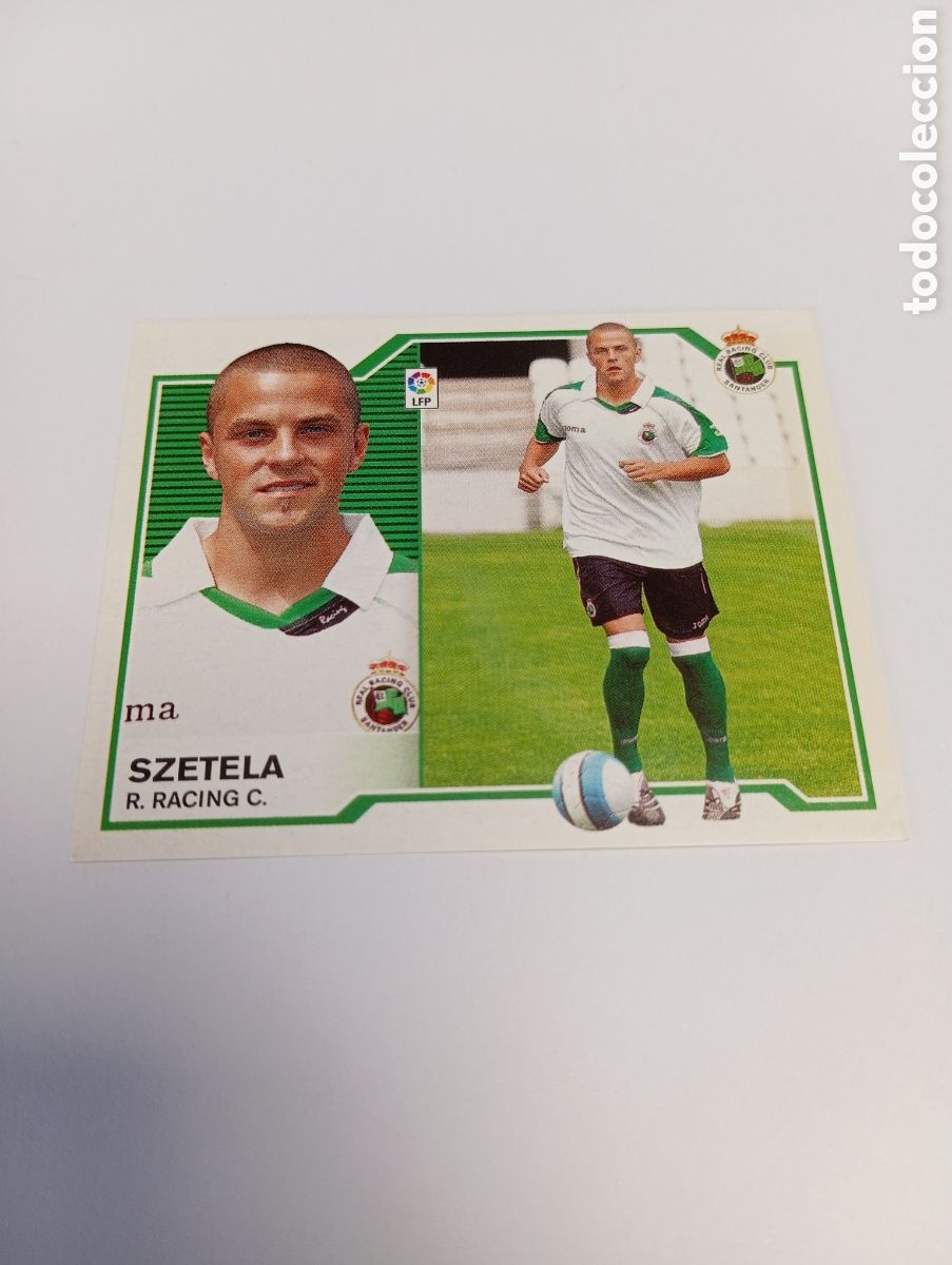 Cromos de Futebol: SZETELA COLOCA Racing Liga Este 2007 2008 PANINI 07 08