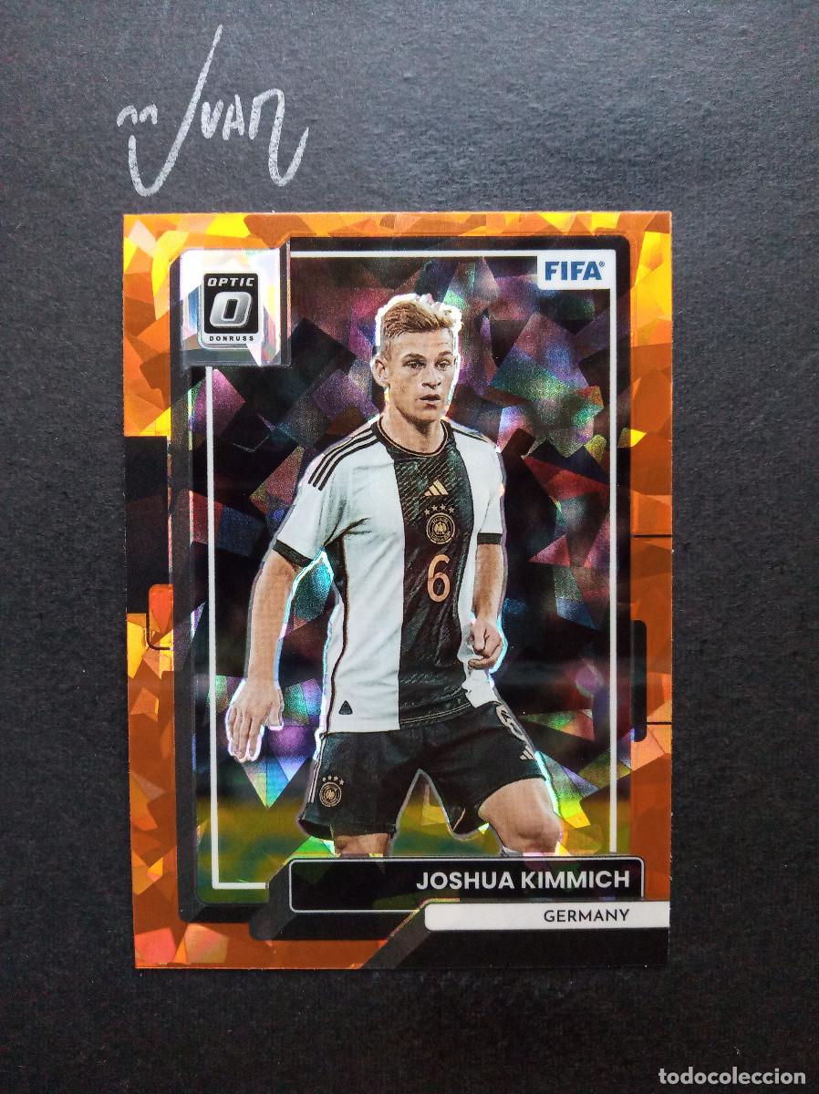 Fu&szlig;ball-Sticker: N&ordm; 57 PARALELA OPTIC ORANGE ICE KIMMICH ALEMANIA BAYER MUNICH ⚽ PANINI&reg; DONRUSS FIFA 2022 2023 22 23