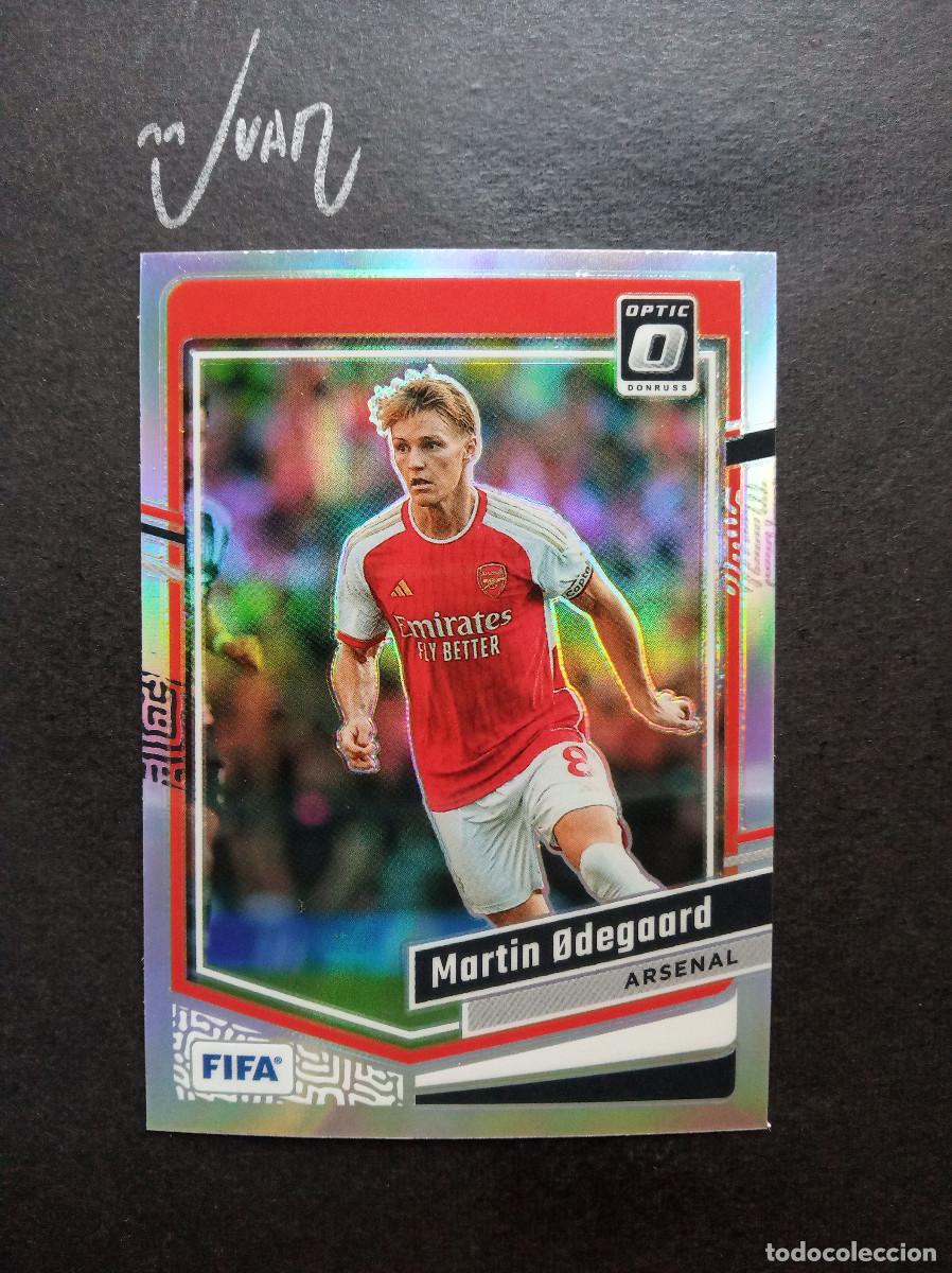 Cromos de F&uacute;tbol: N&ordm; 69 PARALELA OPTIC HOLO PRIZM ODEGAARD ARSENAL NORUEGA ⚽ PANINI &reg; DONRUSS FIFA 2023 2024 23 24