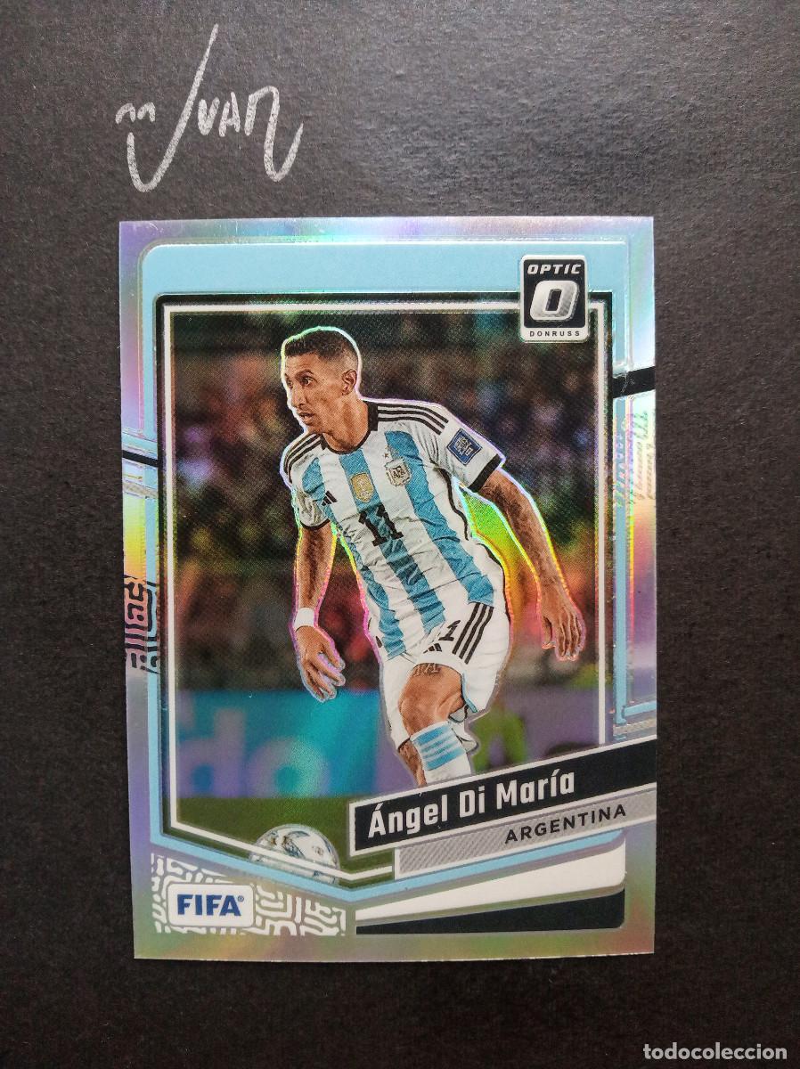 Cromos de F&uacute;tbol: N&ordm; 2 PARALELA OPTIC HOLO PRIZM DI MARIA ARGENTINA SL BENFICA ⚽ PANINI &reg; DONRUSS FIFA 2023 2024 23 24