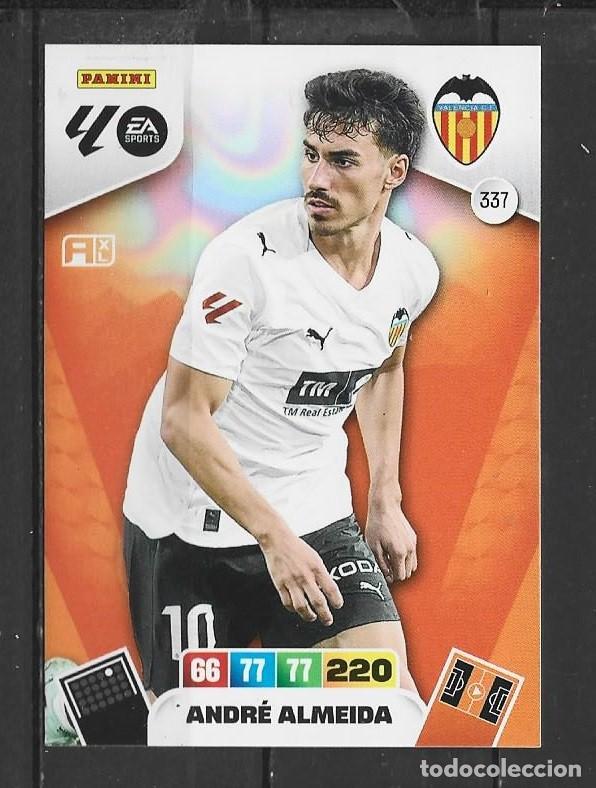 Cromos de f&uacute;tbol: Adrenanlyn 25/26 - Andr&eacute; Almeida - N&ordm; 337 - Valencia