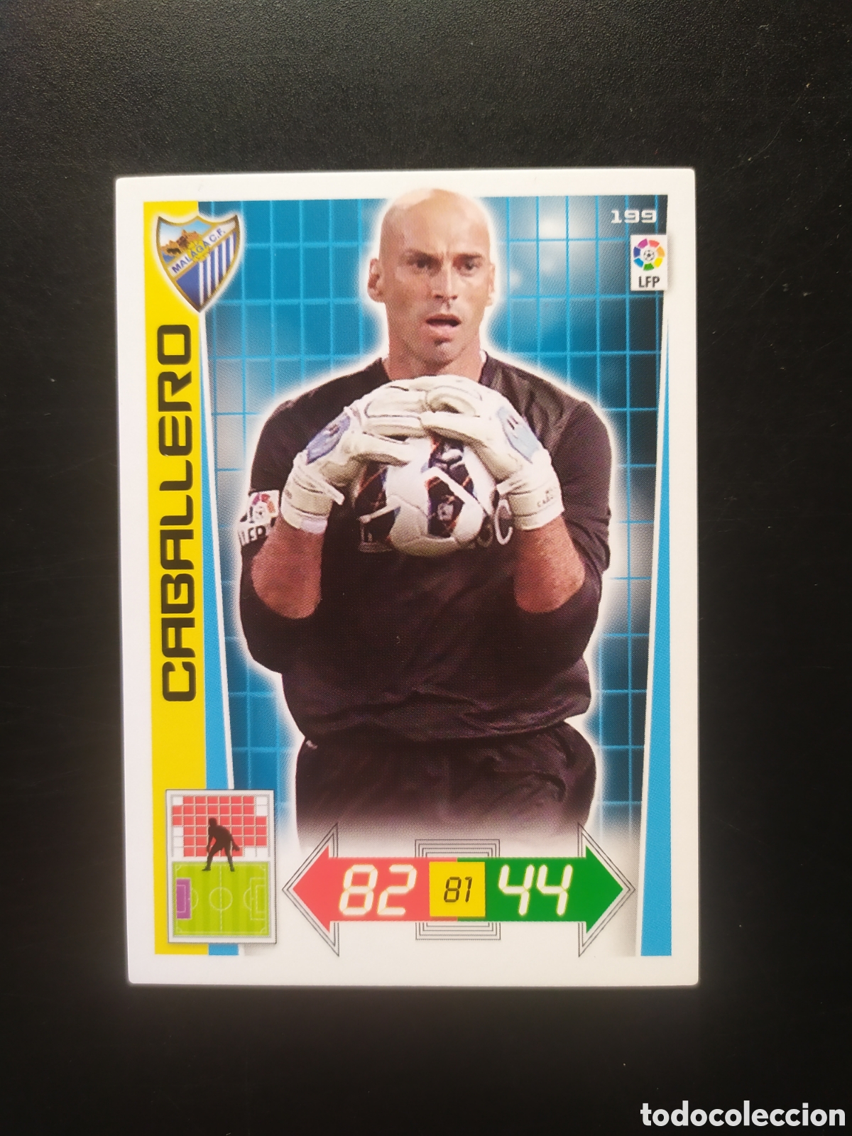 Cartes &agrave; collectionner de Football: Adrenalyn 2012 2013 12 13 panini Caballero n&deg; 199 M&aacute;laga