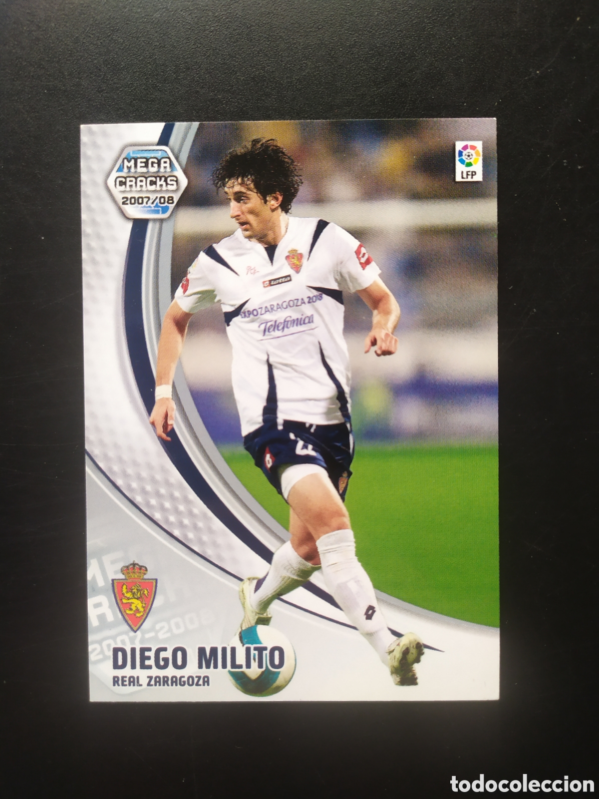 Cromos de F&uacute;tbol: Megacracks 2007 2008 07 08 panini Diego Milito n&deg; 360 Zaragoza