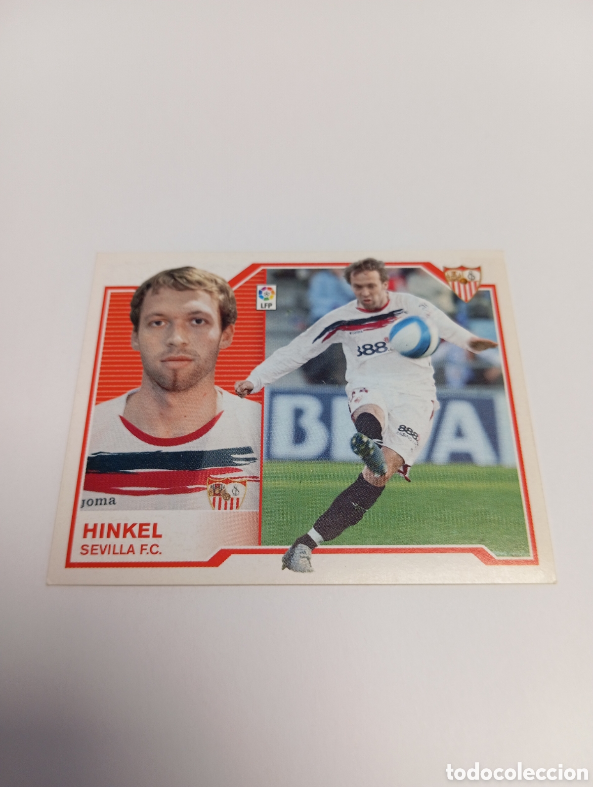 Cromos de F&uacute;tbol: HINKEL Sevilla Liga Este 2007 2008 PANINI 07 08