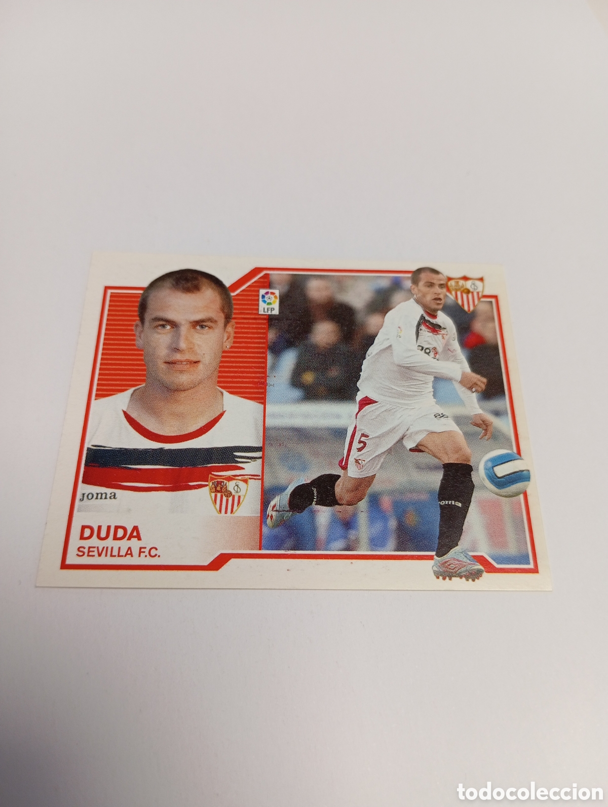 Cromos de F&uacute;tbol: DUDA Sevilla Liga Este 2007 2008 PANINI 07 08