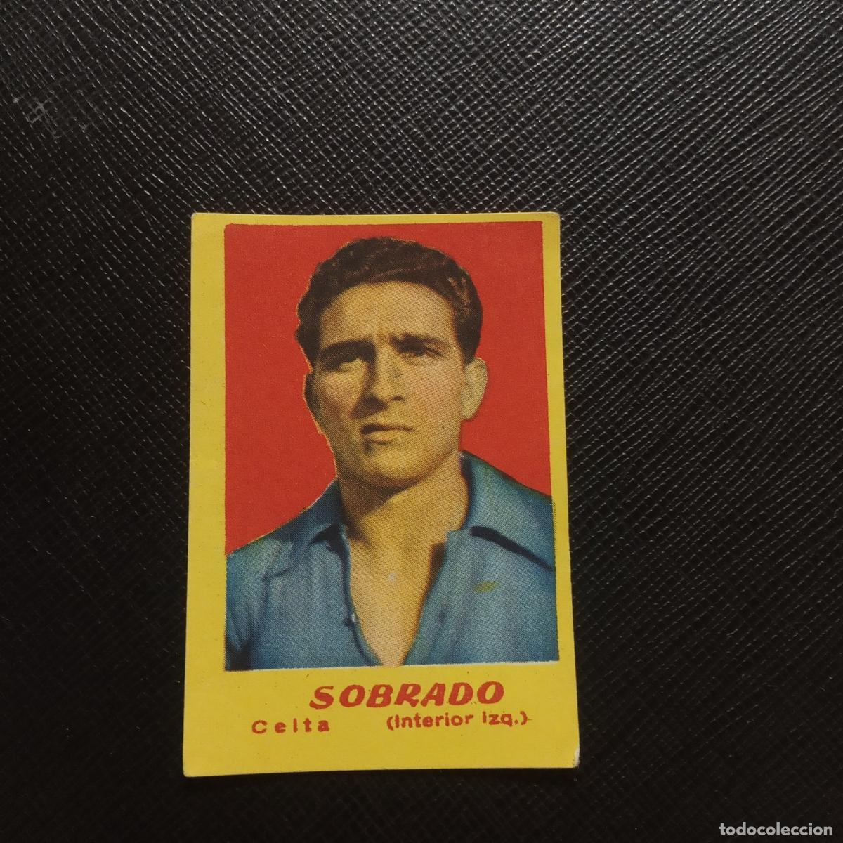 Cromos de F&uacute;tbol: SOBRADO CELTA BRUGUERA 1950 1951 CROMO FUTBOL 50 51 LIGA - SIN PEGAR - A196 PG71