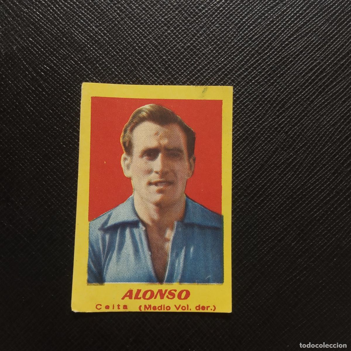 Cromos de F&uacute;tbol: ALONSO CELTA BRUGUERA 1950 1951 CROMO FUTBOL 50 51 LIGA - SIN PEGAR - A196 PG72