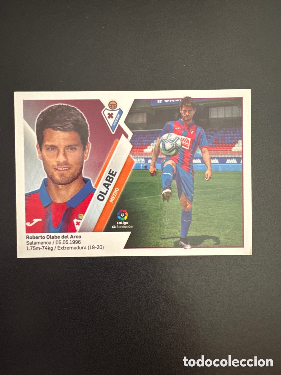 Figurine di Calcio: OLABE NUMERO 11 B EIBAR LIGA ESTE 2019 2020