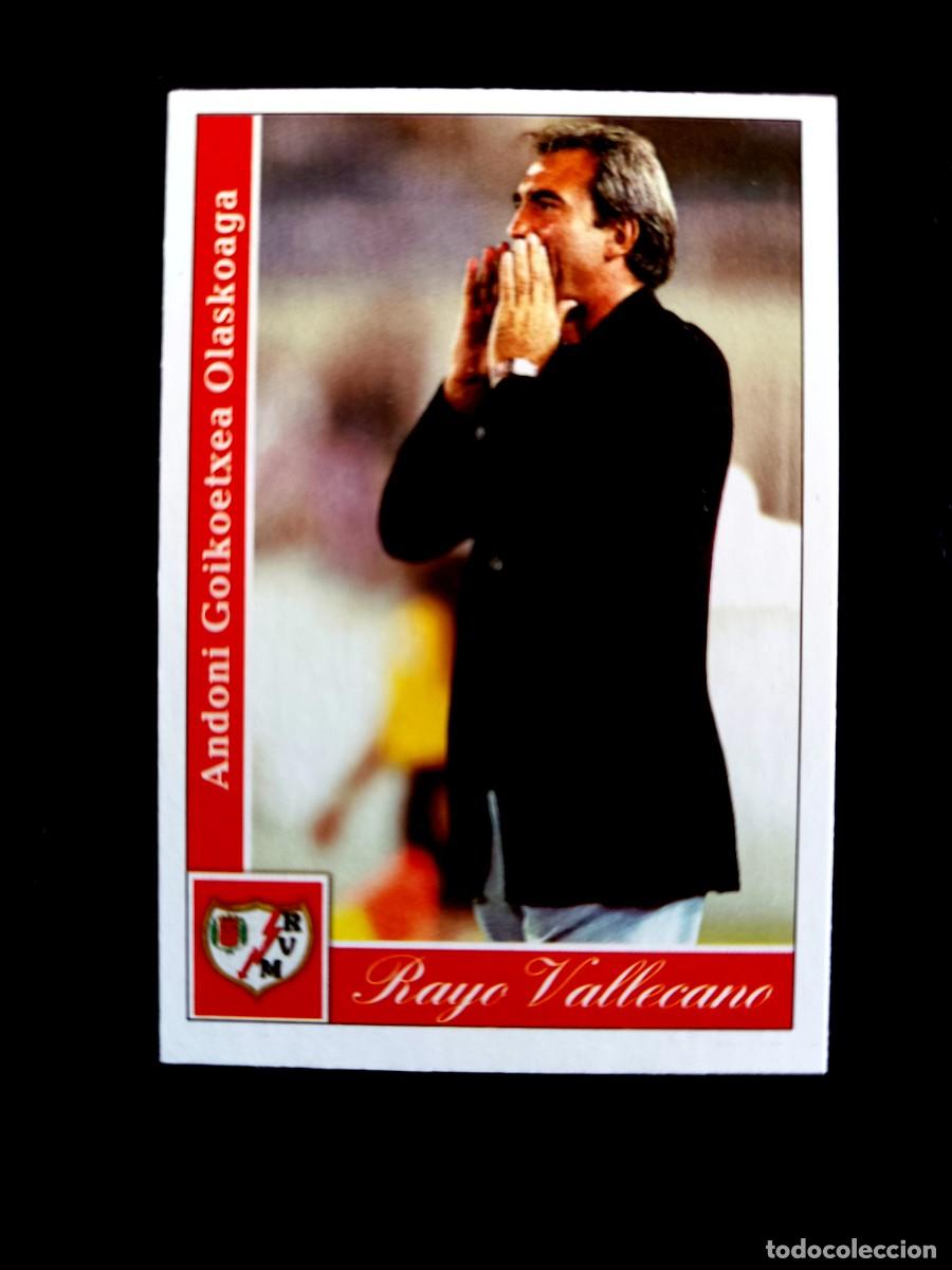 Figurine di Calcio: 275 ANDONI GOIKOETXEA - RAYO VALLECANO - MUNDICROMO 2002