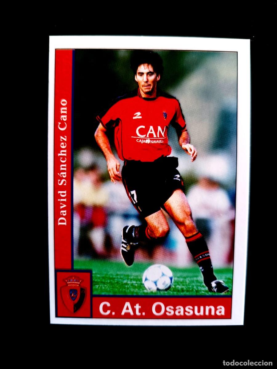Figurine di Calcio: 308 DAVID CANO - C. AT. OSASUNA - MUNDICROMO 2002
