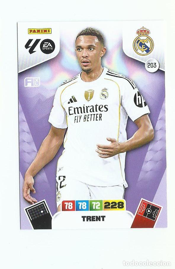 Figurine di Calcio: ADRENALYN 2025/2026 203 TRENT MADRID NUEVO PERFECTO