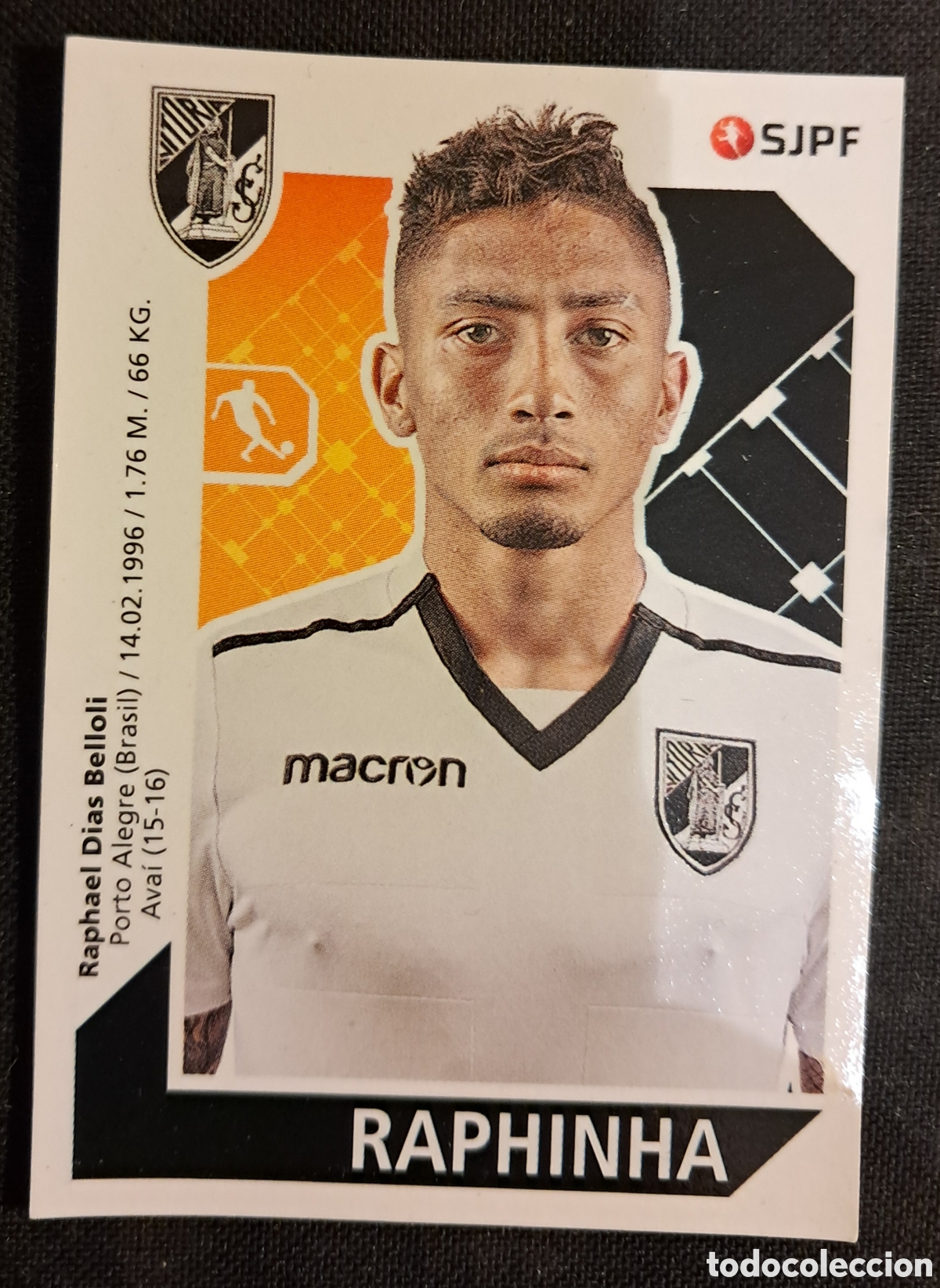 Cromos de Futebol: Raphinha, &Eacute;poca 2017/2018 Liga Portugal