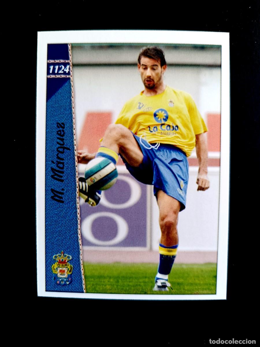 Cromos de F&uacute;tbol: 1124 MARCOS MARQUEZ - U.D. LAS PALMAS - 2&ordf; DIVISI&Oacute;N - MUNDICROMO 2007