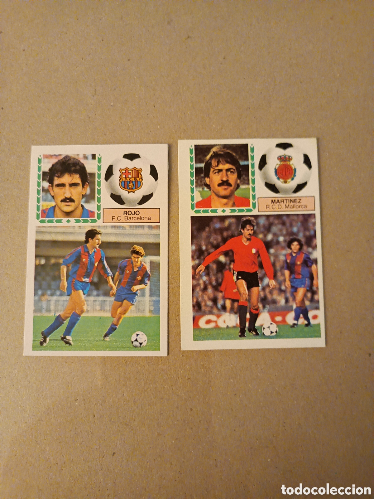 Cromos de Futebol: Rojo Barcelona UF 40 ESTE 83.84