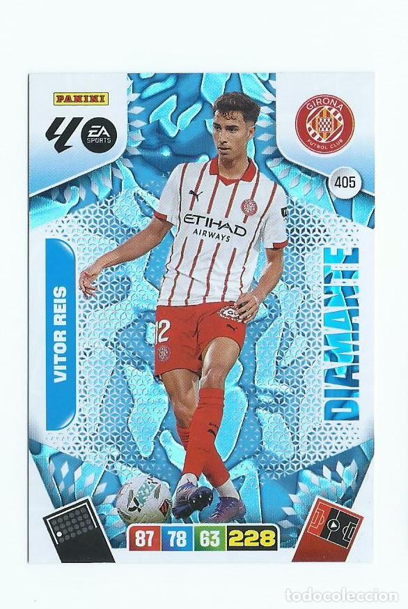 Figurine di Calcio: ADRENALYN 2025/2026 405 REIS GIRONA &rdquo;&rdquo;&rdquo;&rdquo;DIAMANTE &rdquo;&rdquo;&rdquo; NUEVO PERFECTO