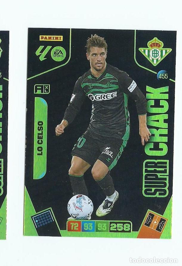 Cromos de Futebol: ADRENALYN 2025/2026 455 LO CELSO BETIS &rdquo;&rdquo;&rdquo;SUPER CRACK &rdquo;&rdquo;&rdquo; NUEVO PERFECTO