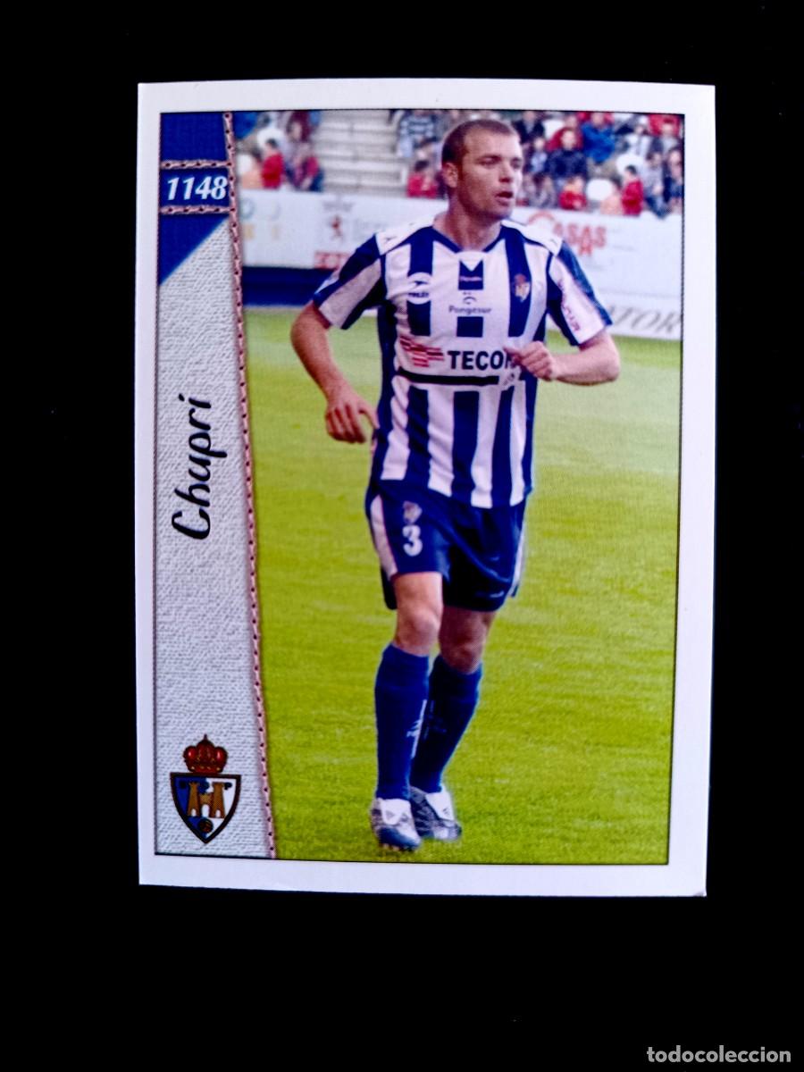 Cartes &agrave; collectionner de Football: 1148 CHUPRI - S.D. PONFERRADINA - 2&ordf; DIVISI&Oacute;N - MUNDICROMO 2007