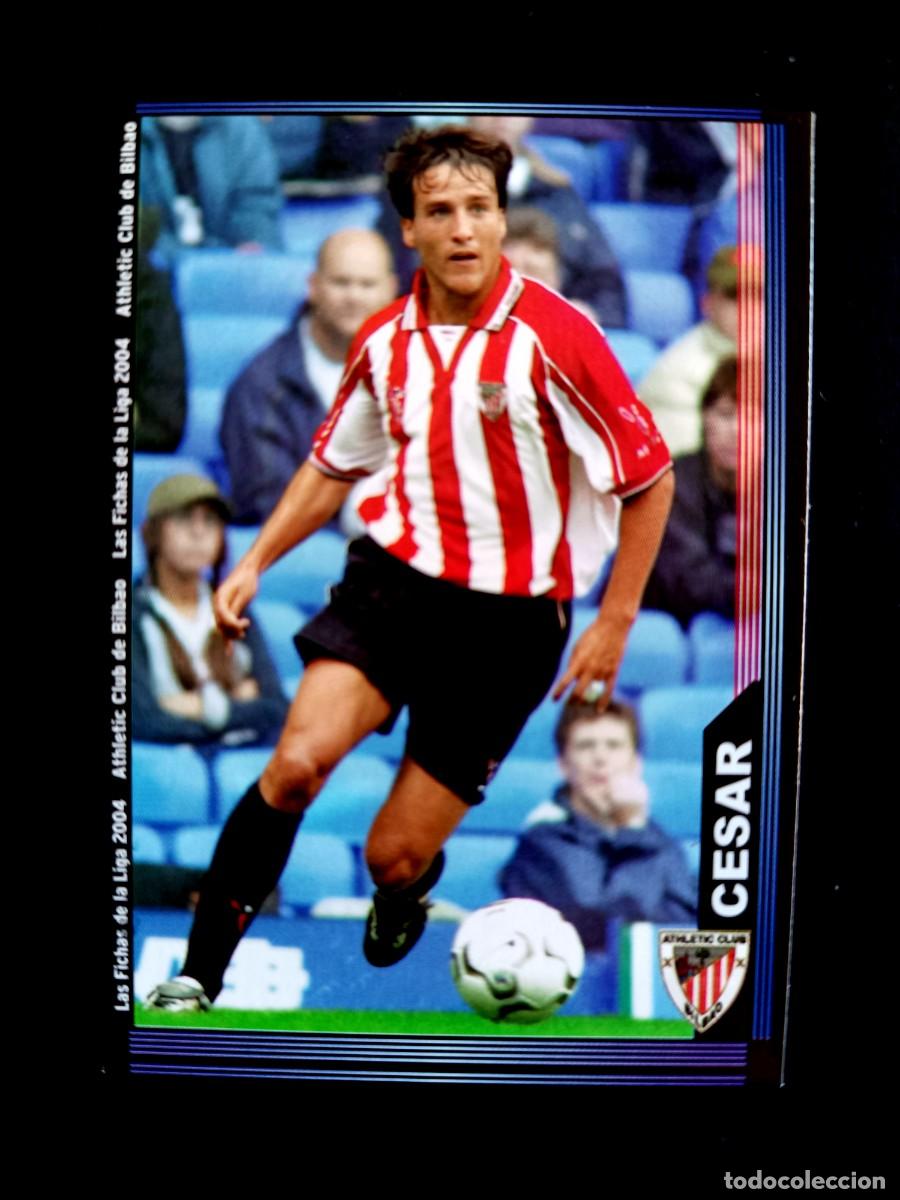 Fu&szlig;ball-Sticker: 170 C&Eacute;SAR - ATHLETIC CLUB - MUNDICROMO 2004