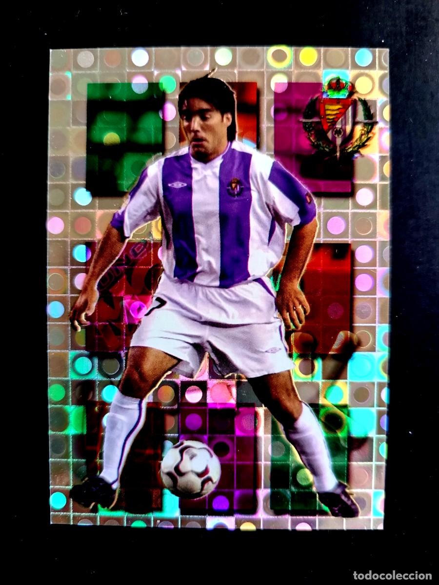 Fu&szlig;ball-Sticker: 377 CARDETTI (EL CRACK) - REAL VALLADOLID - MUNDICROMO 2004