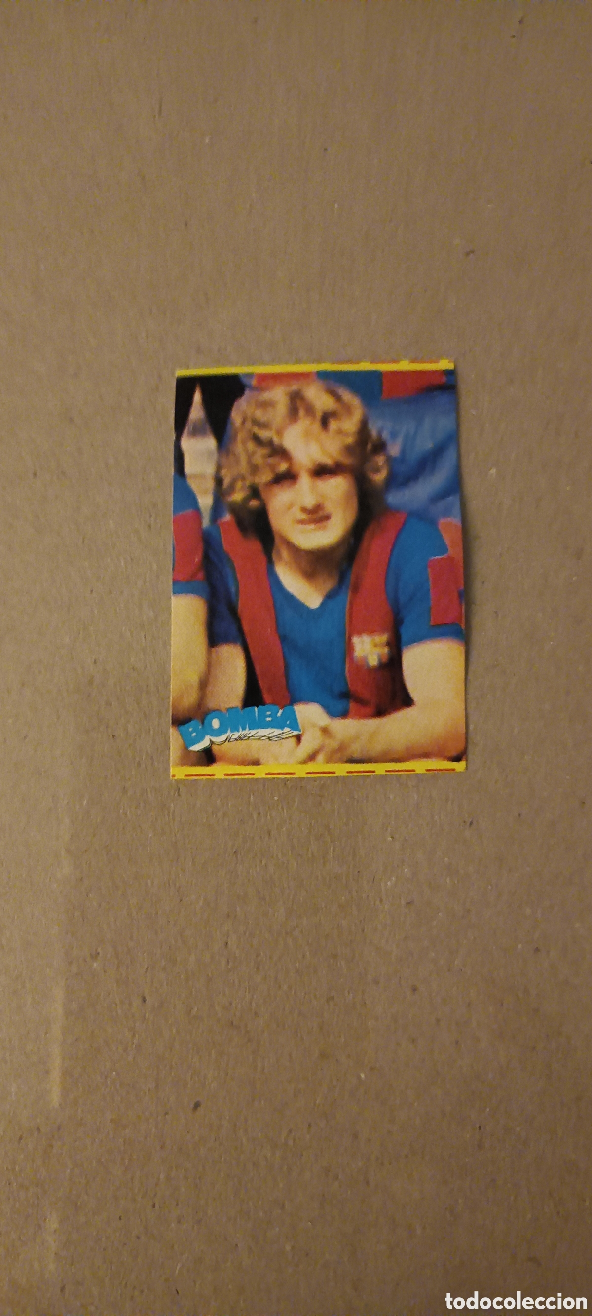 Cromos de f&uacute;tbol: Simonssen Barcelona BOMBA a&ntilde;os 80 - Foto 1