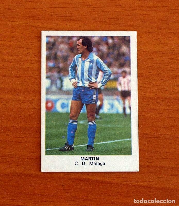 Cromos de F&uacute;tbol: M&aacute;laga - Martin - Cromos Cano 1983-1984, 83-84 - Nunca pegado