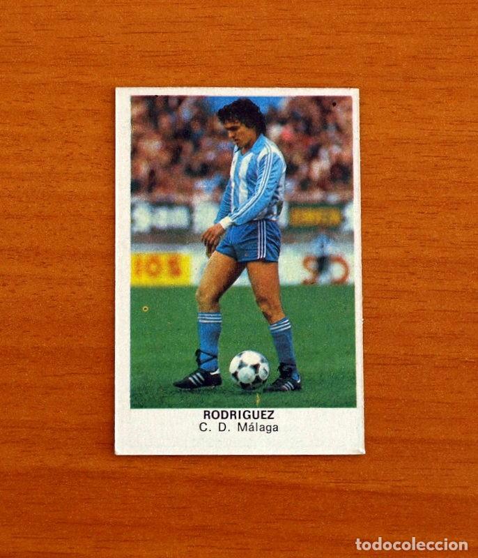 Cromos de F&uacute;tbol: M&aacute;laga - Rodr&iacute;guez - Cromos Cano, F&uacute;tbol 1983-1984, 83-84 - Nunca pegado