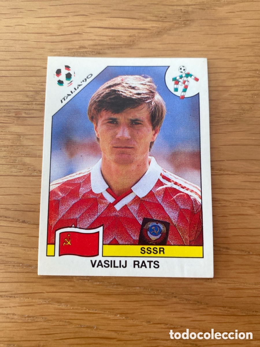 Cromos de F&uacute;tbol: Cromo panini mundial Italia 90 n&uacute;mero 141 Rats - Stickers album world cup Italy 1990