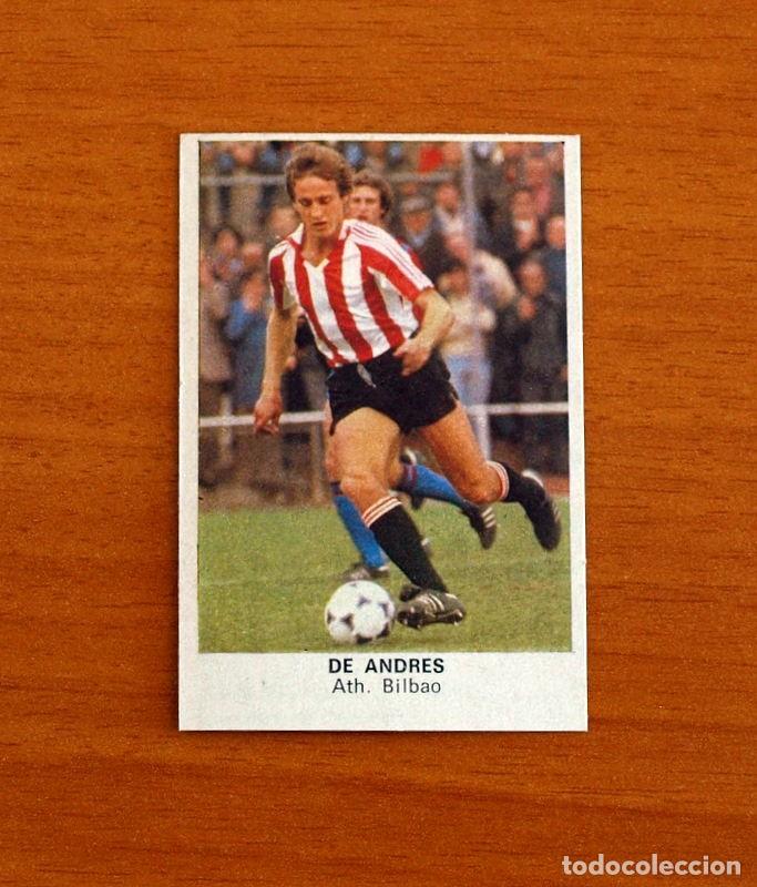 Cromos de F&uacute;tbol: Athletic de Bilbao - De Andr&eacute;s - Cromos Cano 1983-1984, 83-84 - Nunca pegado