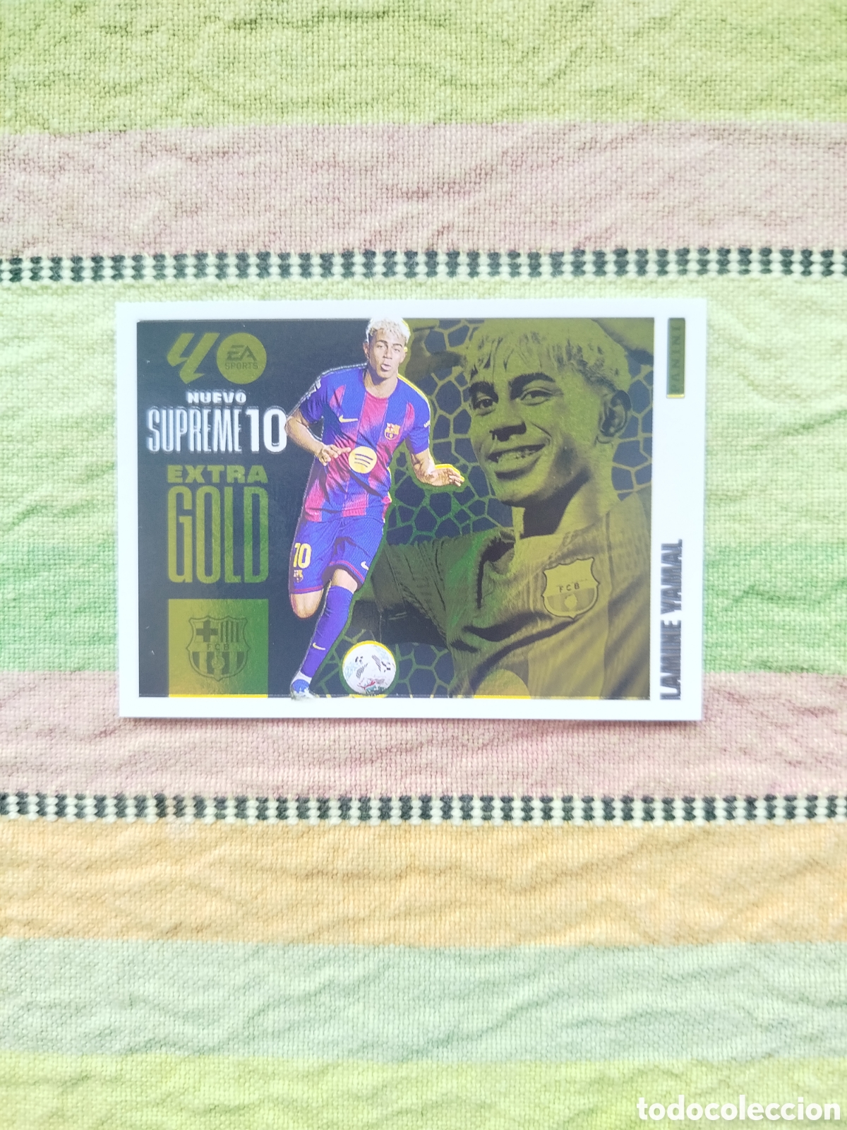 Cromos de Futebol: LIGA ESTE 25-26 LAMINE YAMAL SUPREME EXTRA GOLD 10- NUEVO