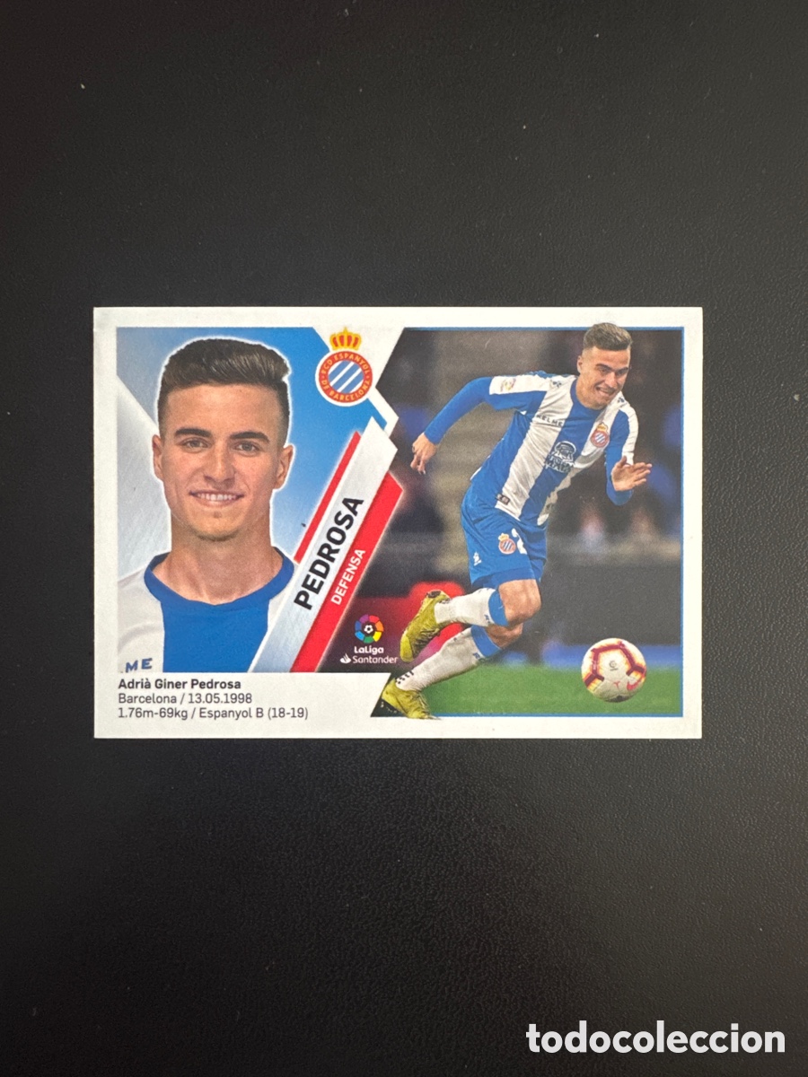 Figurine di Calcio: PEDROSA ESPA&Ntilde;OL N&Uacute;MERO 7A LIGA ESTE 2019 2020