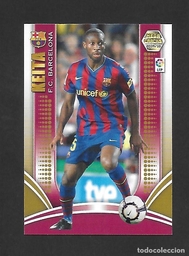 Figurine di Calcio: 66 KEITA (F.C BARCELONA), PANINI MEGACRACKS LIGA 2009 2010