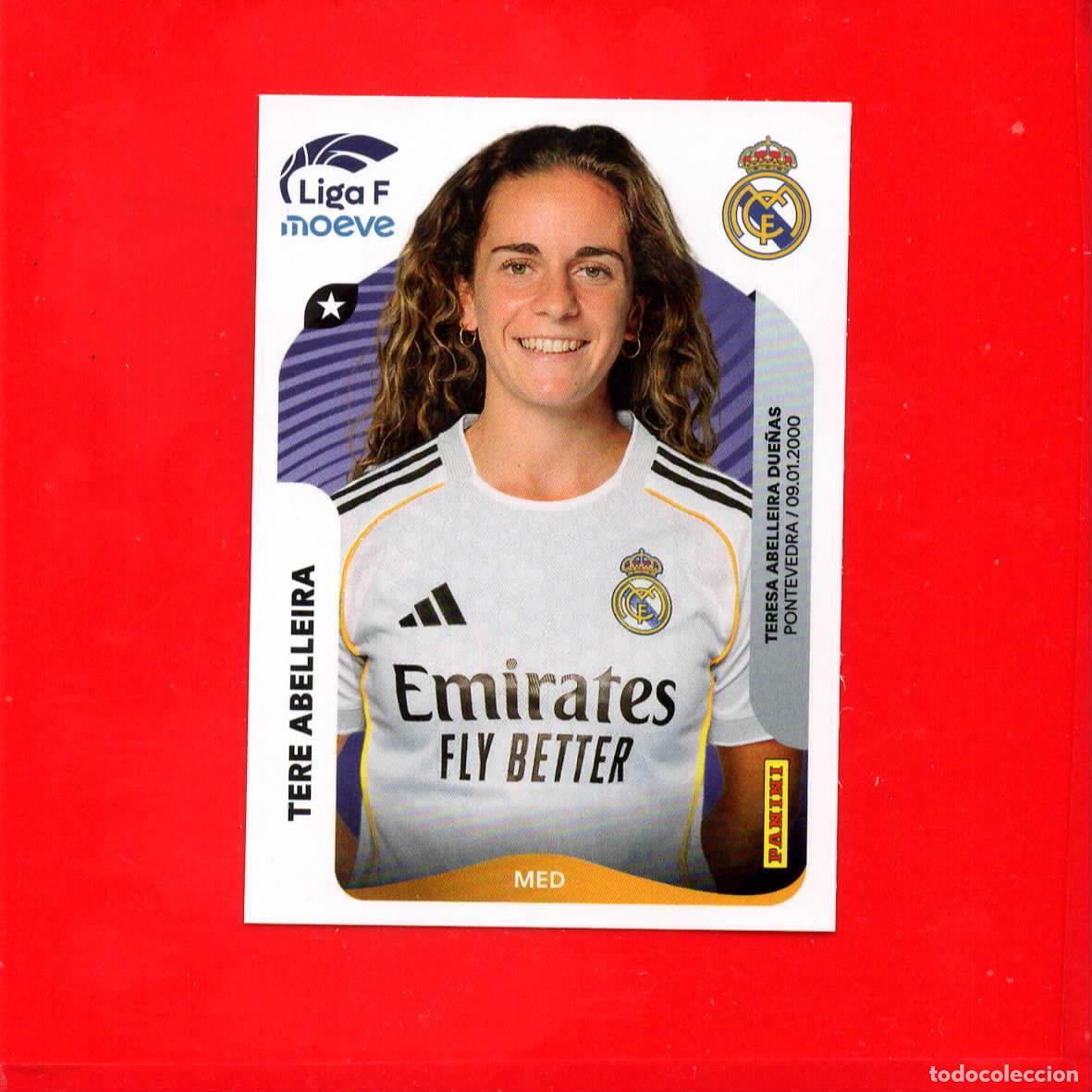 Cromos de F&uacute;tbol: 274 Tere Abelleira - REAL MADRID - Liga Femenina F 2025 2026 25 26 - Sin definir
