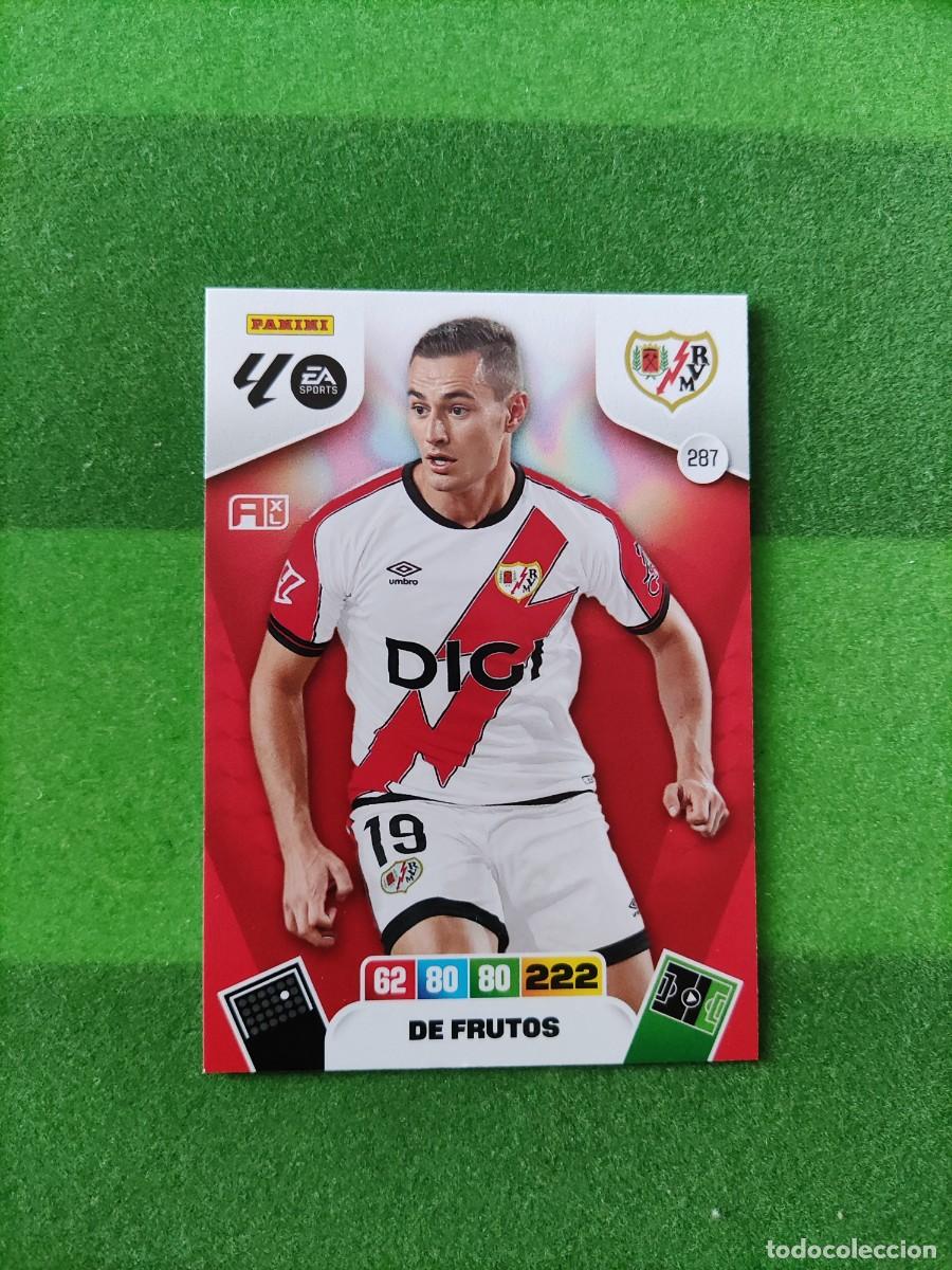Cromos de F&uacute;tbol: 287 De Frutos Rayo Vallecano Adrenalyn 2025/26 25/26