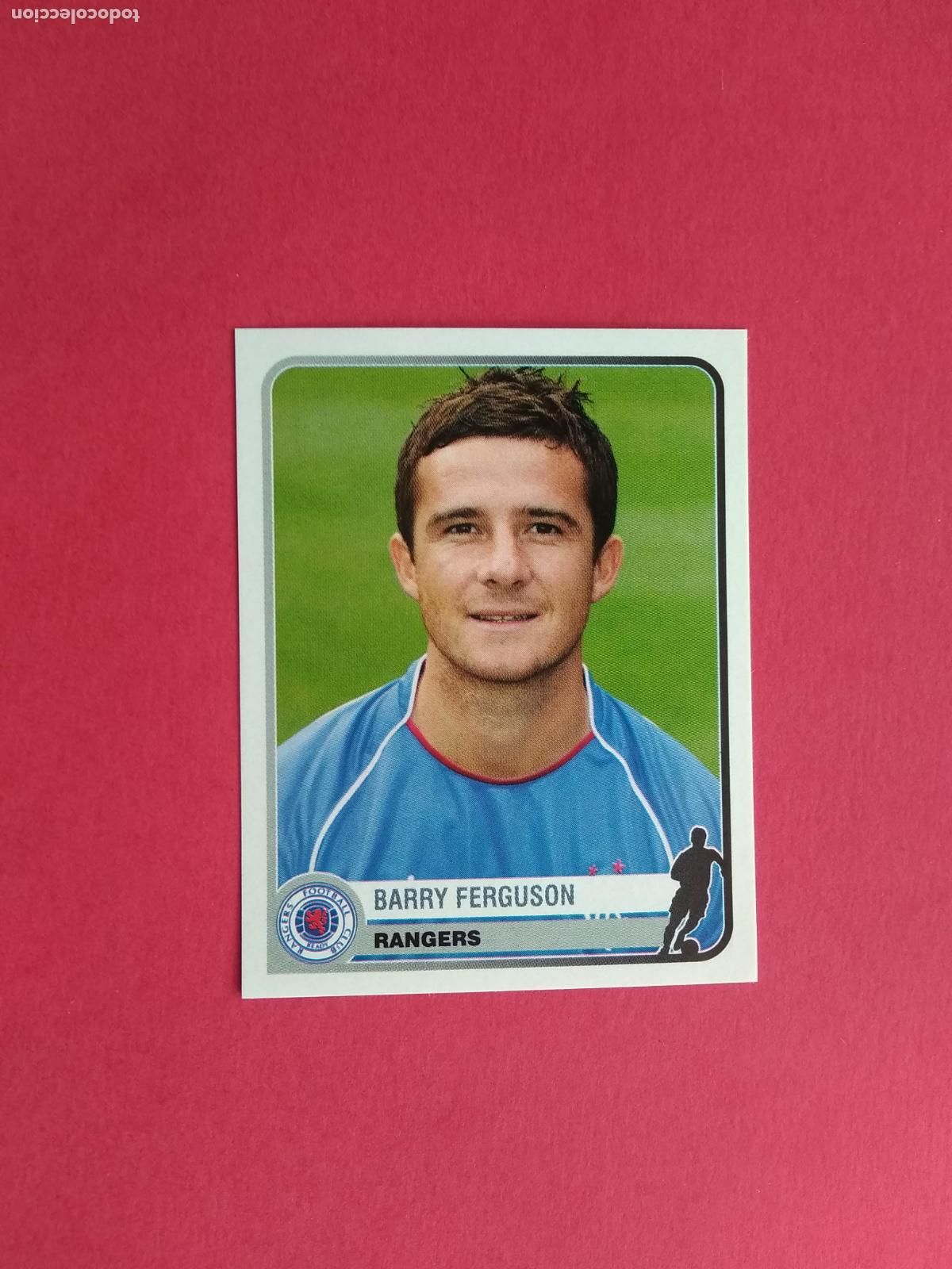 Cromos de F&uacute;tbol: PANINI CHAMPIONS OF EUROPE 1955 04 05 2004 2005 CROMO NUNCA PEGADO RANGERS N&ordm; 325 FERGUSON