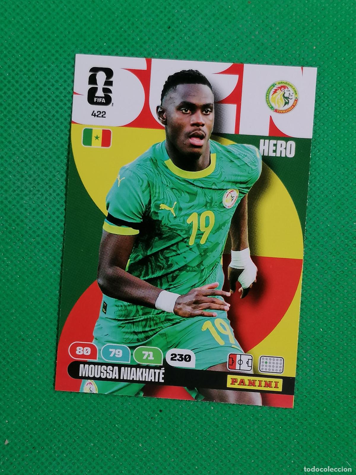 Cromos de F&uacute;tbol: 422 MOUSSA NIAKHATE SENEGAL HERO ⚽ PANINI ADRENALYN FIFA WORLD CUP 26 2026 ⚽