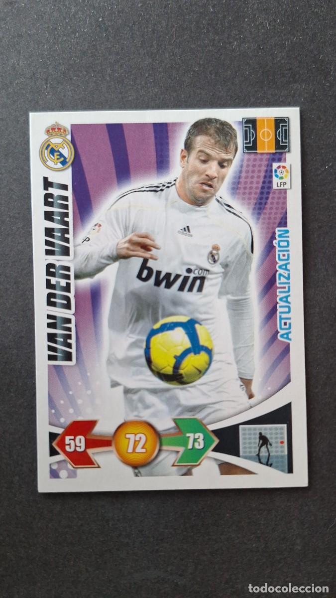 Cromos de F&uacute;tbol: L3 VAN DER VAART REAL MADRID ACTUALIZACION ADRENALYN XL LIGA 2009 2010 09 10 PANINI