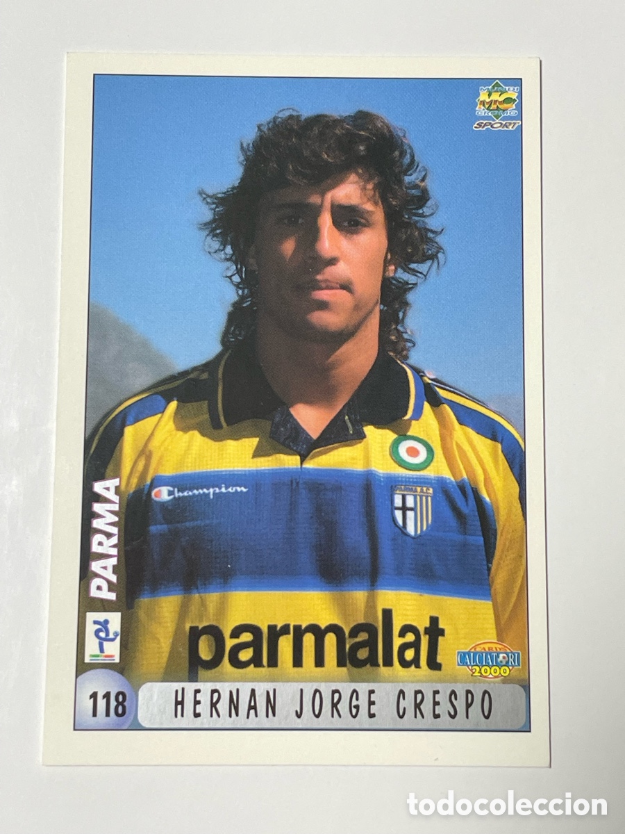 Cromos de F&uacute;tbol: Hern&aacute;n Crespo/Paolo Vanoli Parma Mundicromo 1999/2000 #118