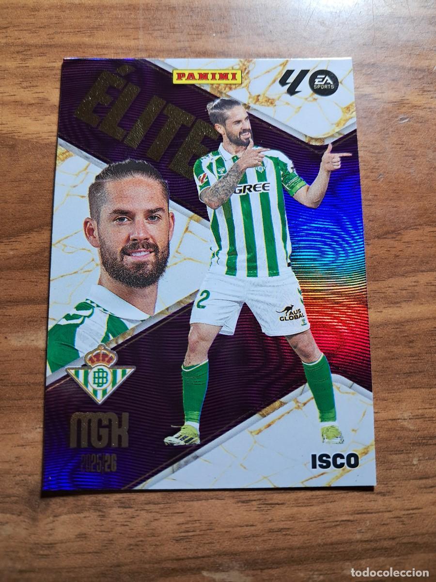 Cromos de F&uacute;tbol: CARD MEGACRACKS TEMPORADA 25/26: &Eacute;LITE ISCO, N&deg; 7