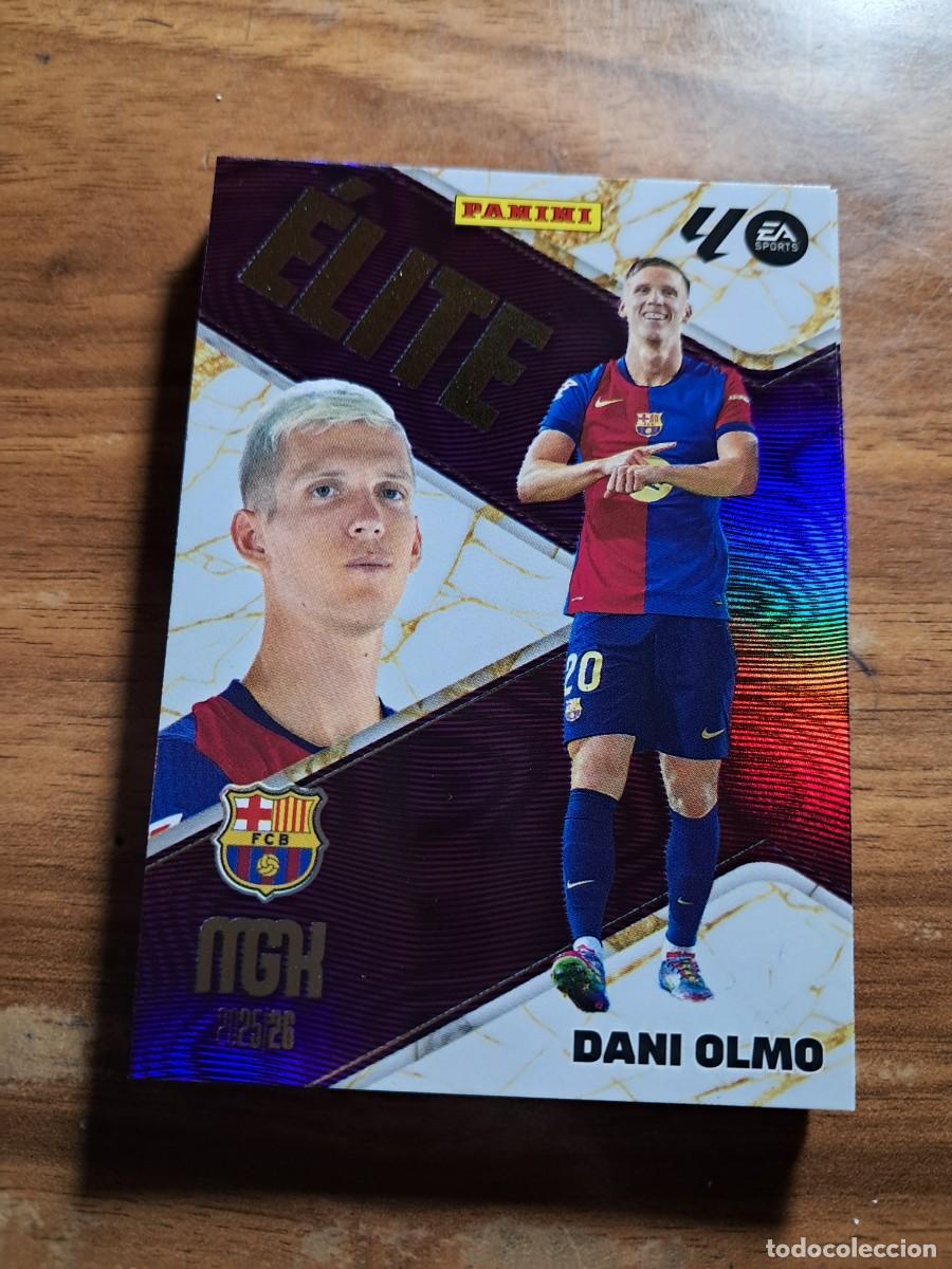 Cromos de F&uacute;tbol: CARD MEGACRACKS TEMPORADA 25/26: &Eacute;LITE DANI OLMO, N&deg; 4