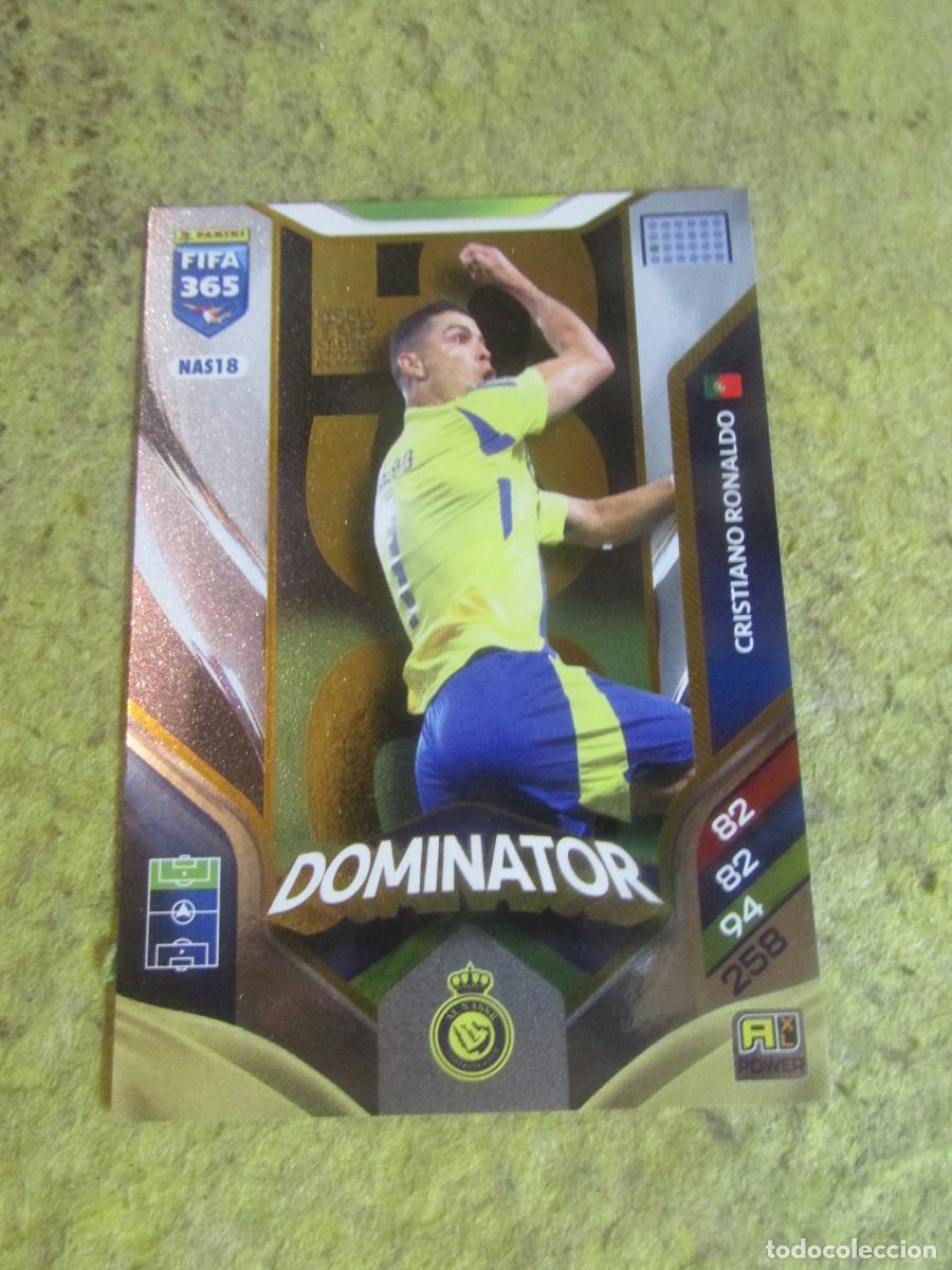 Cromos de F&uacute;tbol: FIFA 365 DOMINATOR CRISTIANO RONALDO ADRENALYN 2026 AL NASSR / NAS18