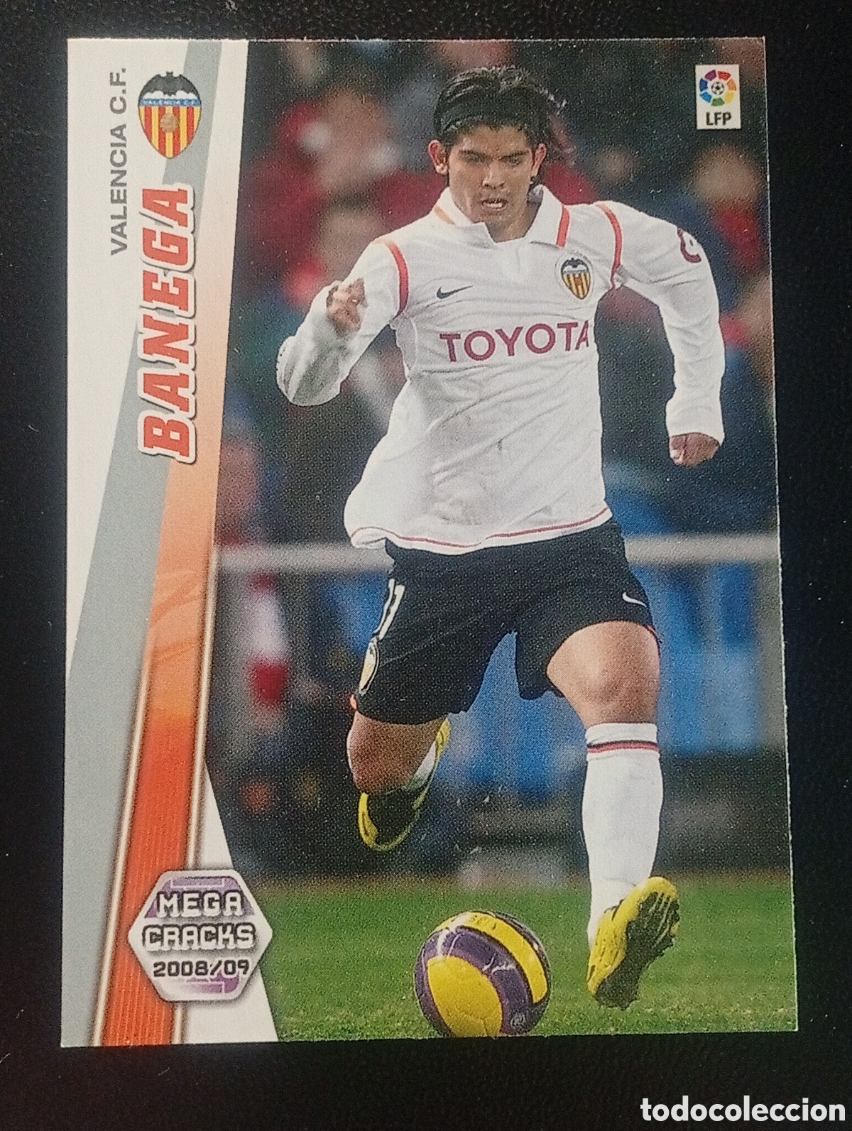 Cromos de F&uacute;tbol: 317 BANEGA VALENCIA MEGACRACKS 2008 2009 08 09 CROMOS CARDS PANINI SPORTS MUNDICROMO