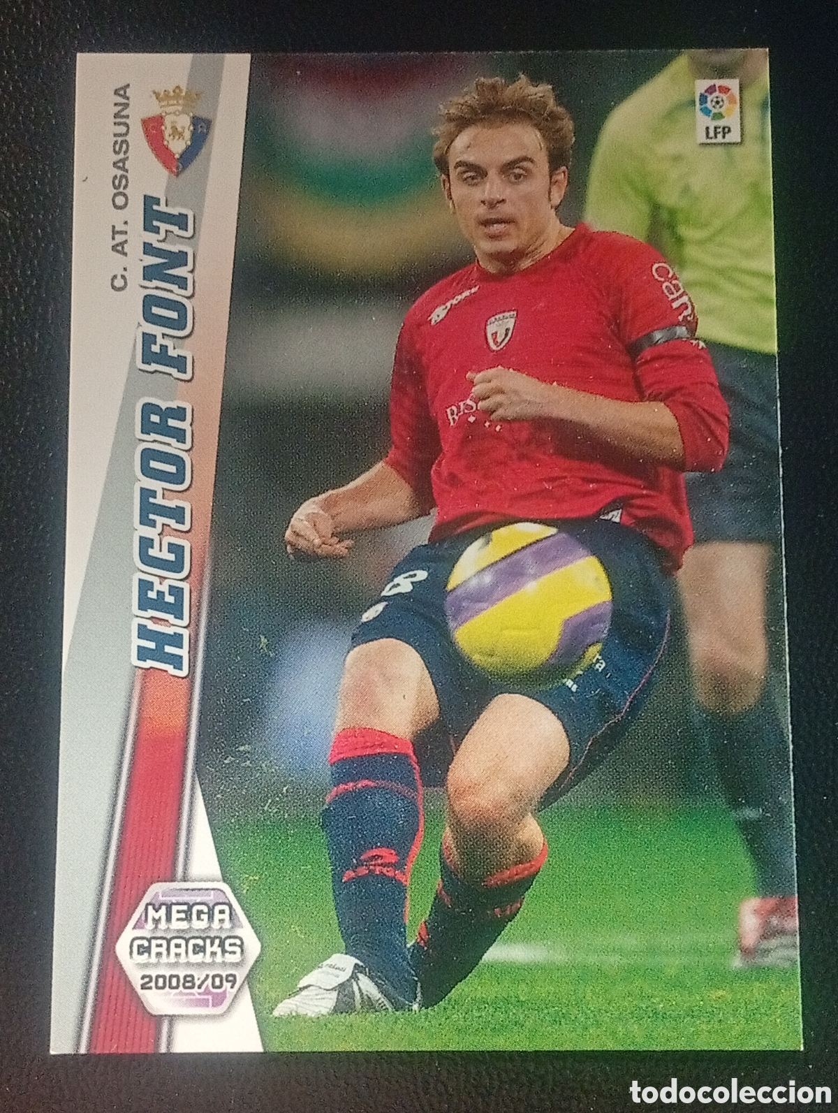 Cromos de F&uacute;tbol: 227 HECTOR FONT OSASUNA MEGACRACKS 2008 2009 08 09 CROMO CARDS PANINI SPORTS MUNDICROMO