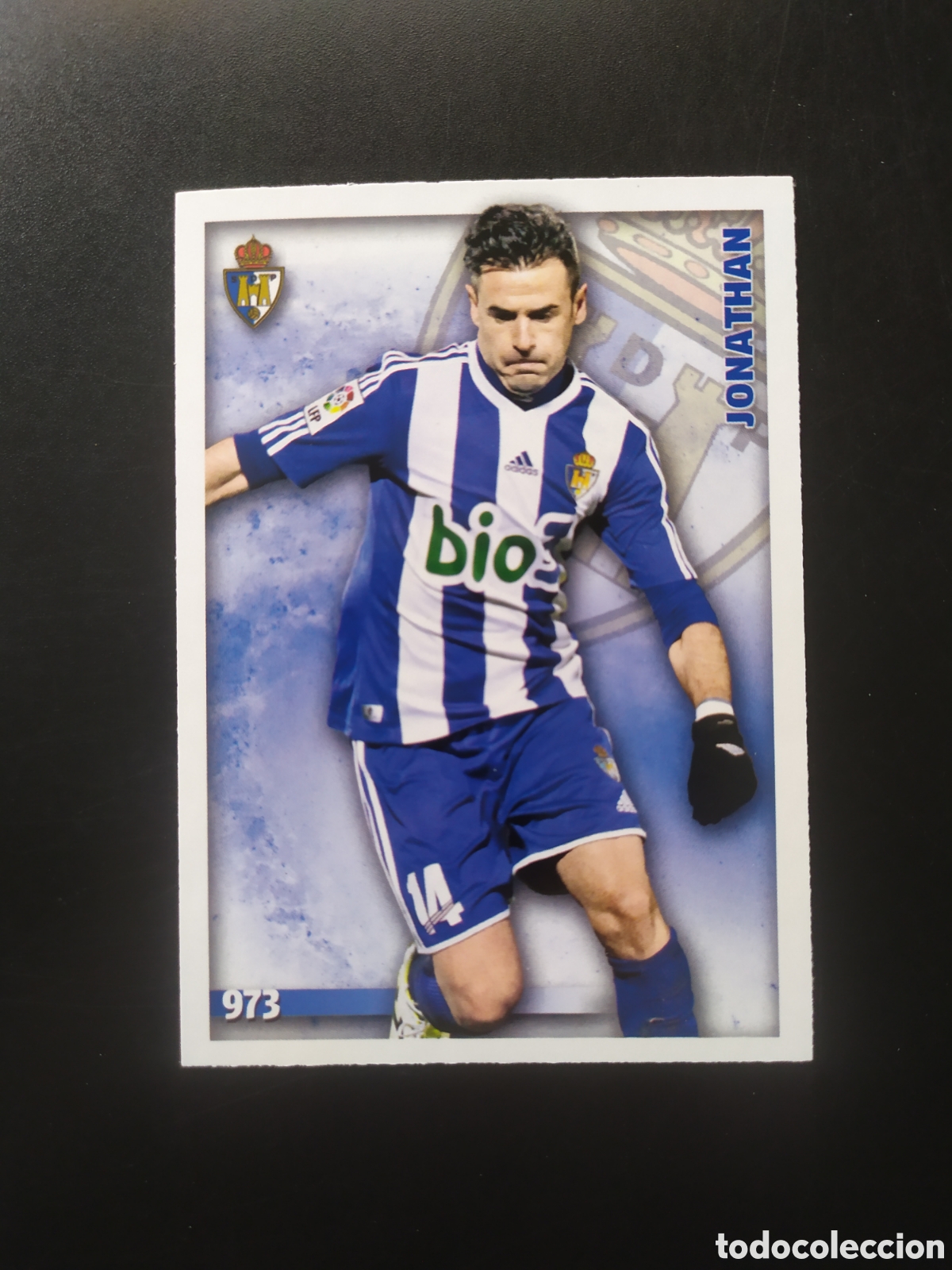 Cartes &agrave; collectionner de Football: Mundicromo fichas Liga 2014 2015 14 15 Jonathan n&deg; 973 Ponferradina