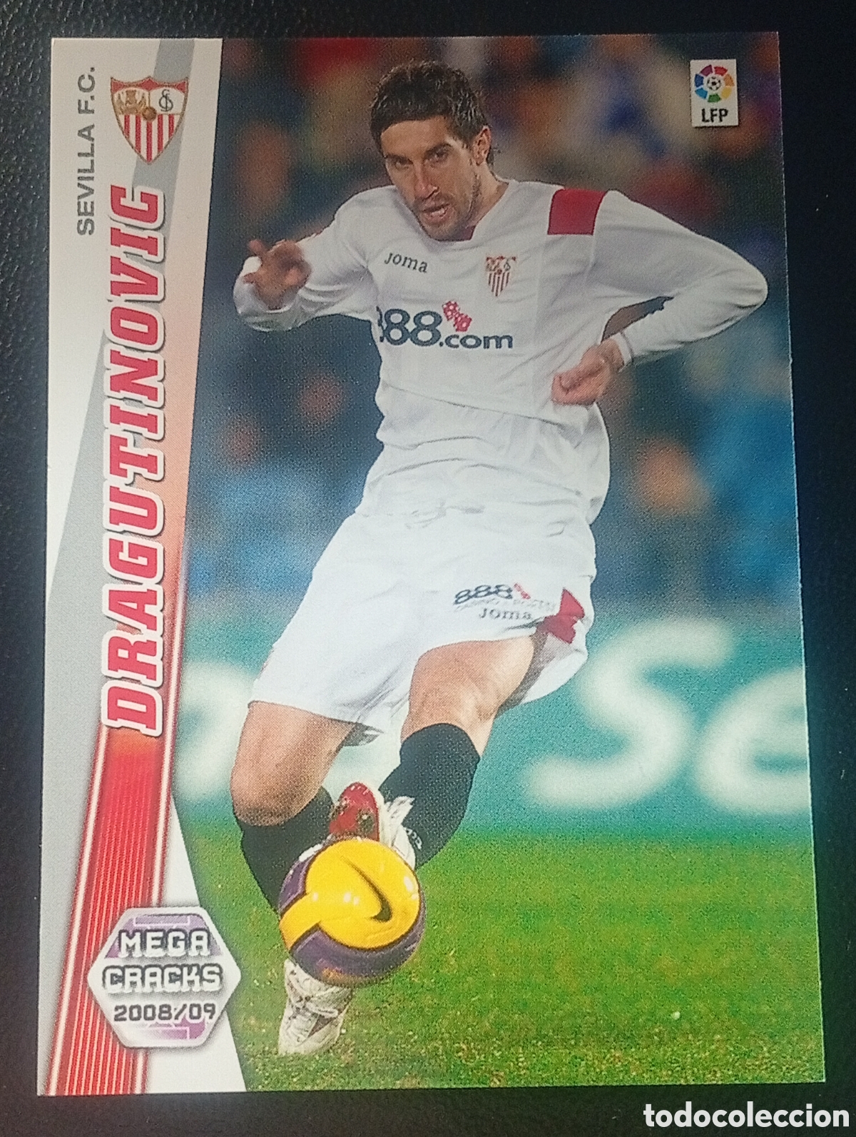 Figurine di Calcio: 275 DRAGUTINOVIC SEVILLA MEGACRACKS 2008 2009 08 09 CROMO CARDS PANINI SPORTS MUNDICROMO