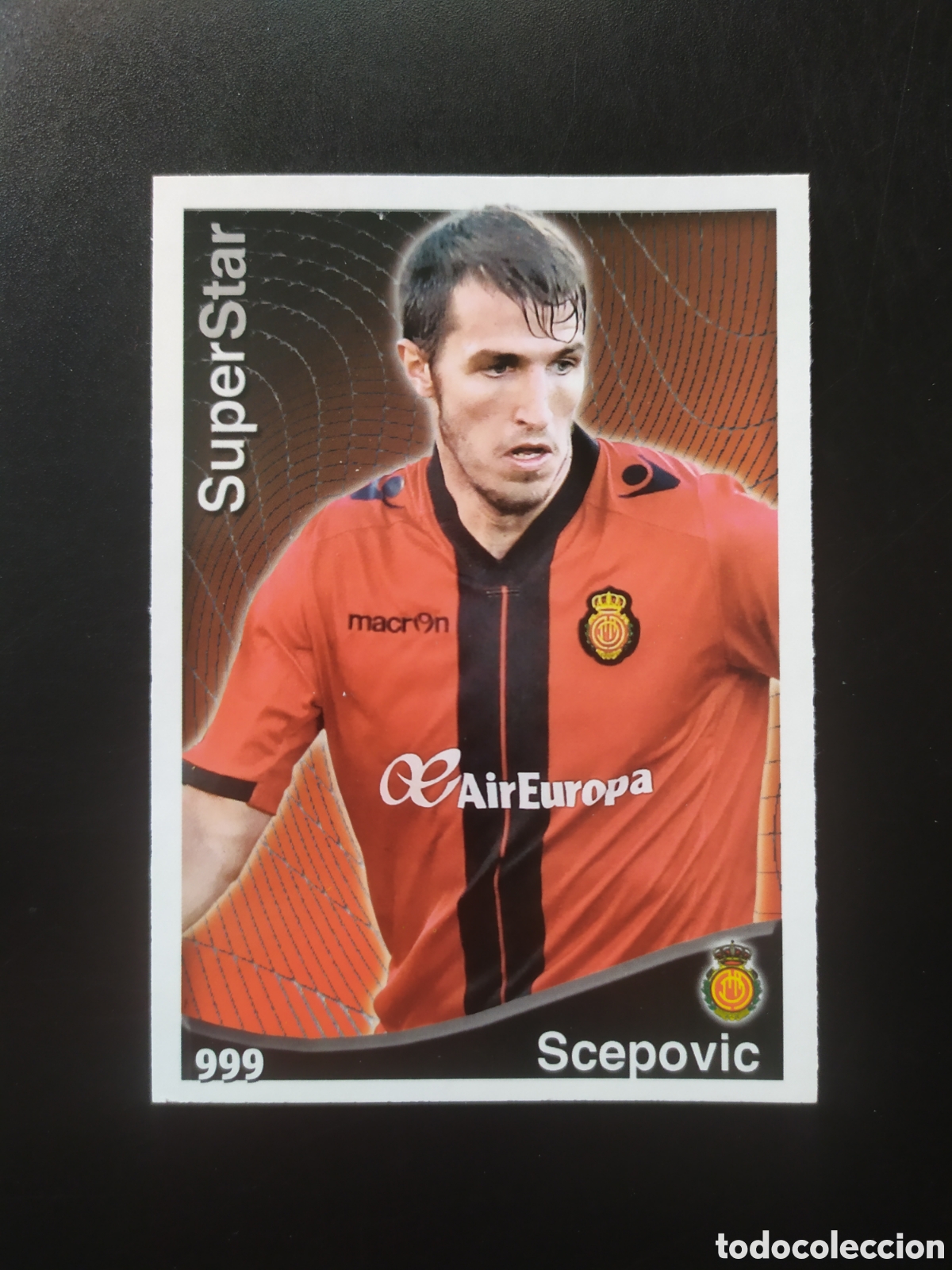 Figurine di Calcio: Mundicromo fichas Liga 2014 2015 14 15 Scepovic superstar n&deg; 999 Mallorca