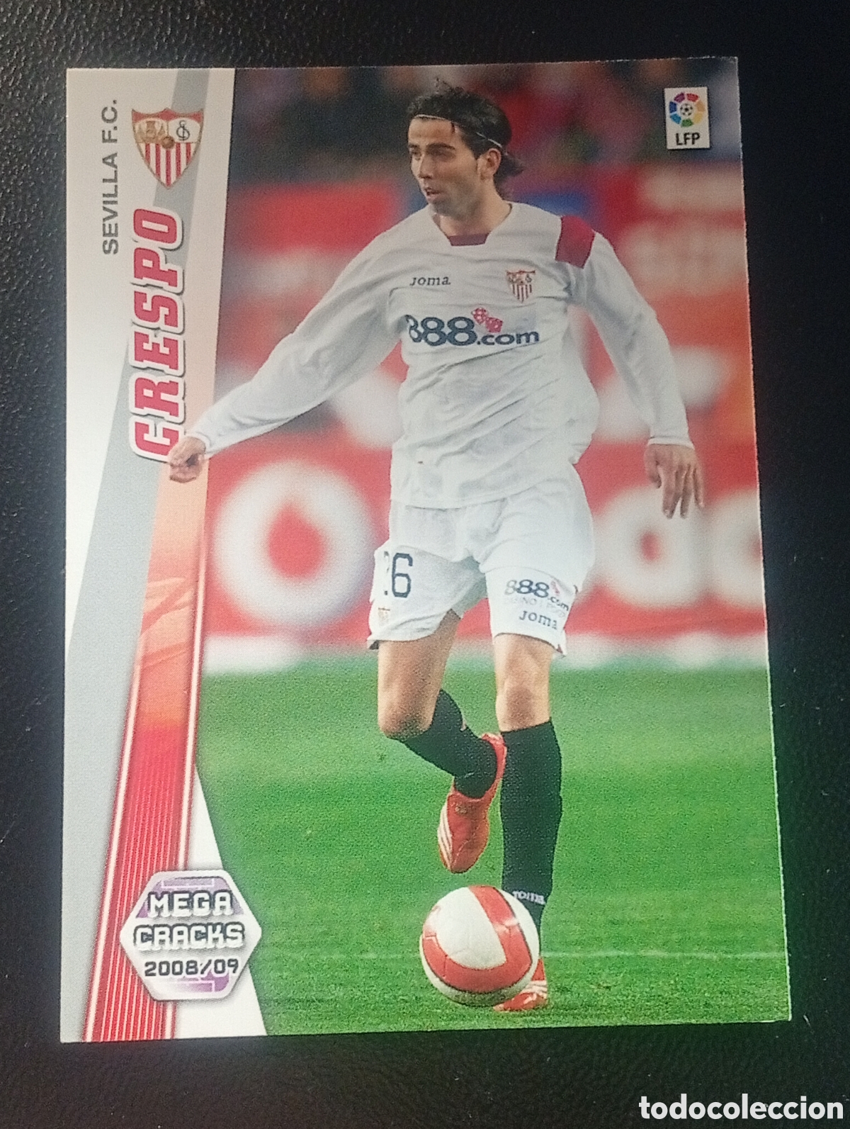 Figurine di Calcio: 273 CRESPO SEVILLA MEGACRACKS 2008 2009 08 09 CROMO CARDS PANINI SPORTS MUNDICROMO
