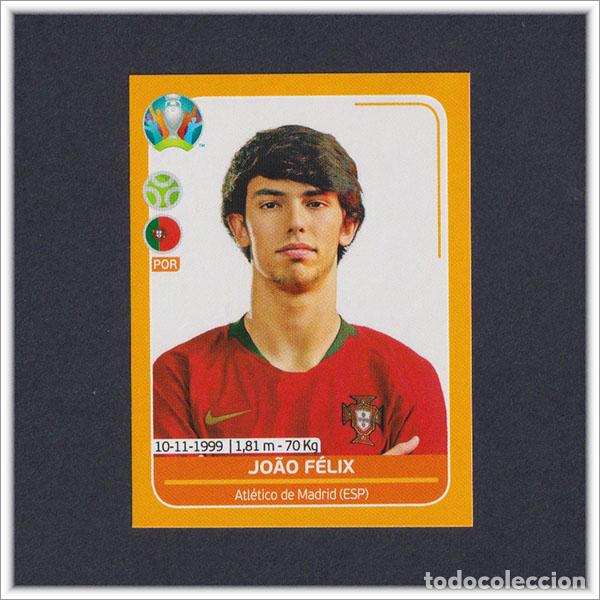 Cromos de F&uacute;tbol: EDICI&Oacute;N BALCANICA UEFA EURO PREVIEW 2020 PANINI JOAO FELIX 24 PORTUGAL POR24 ROOKIE EUROCOPA