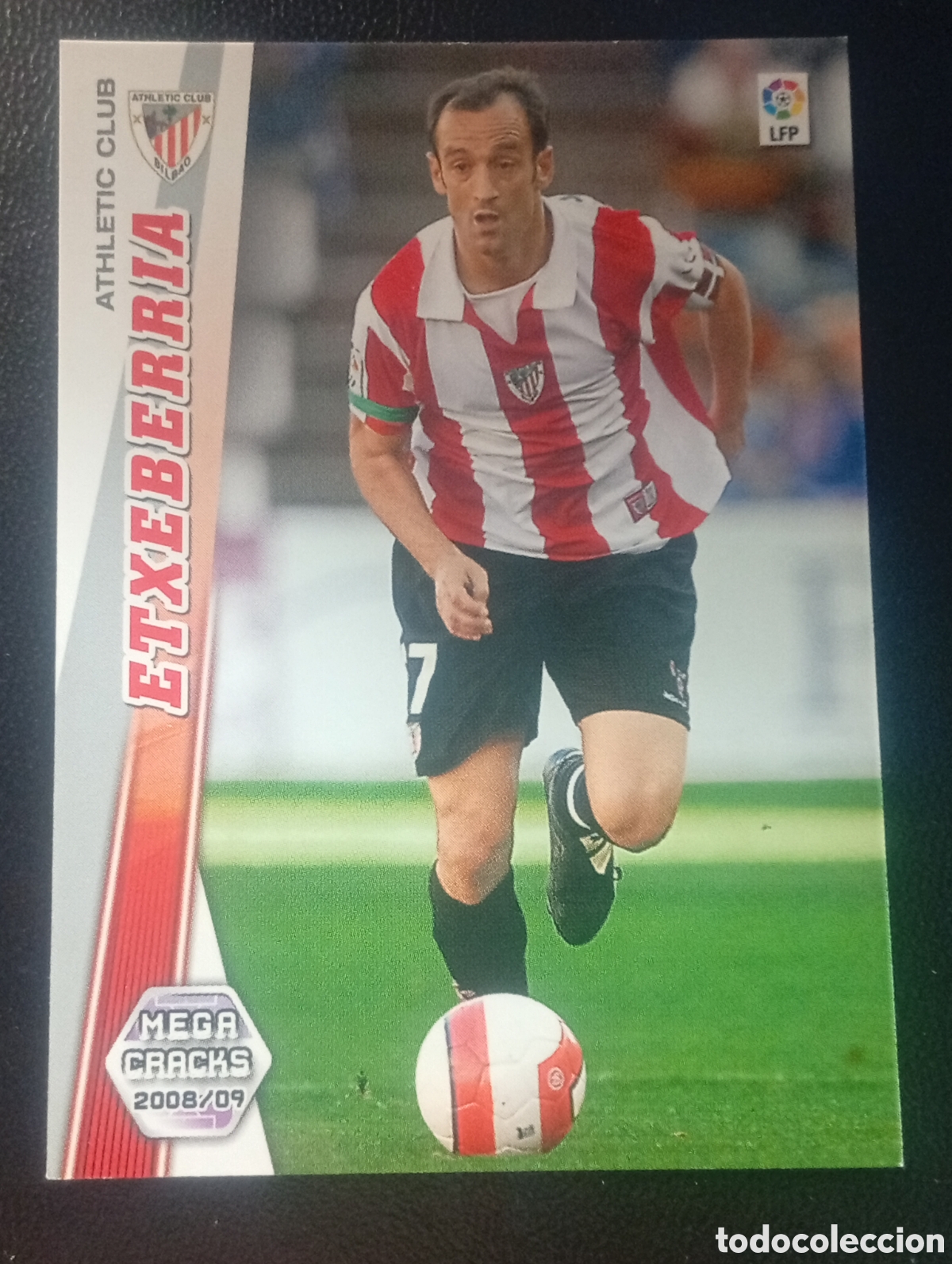 Cromos de F&uacute;tbol: 34 ETXEBERRIA ATHLETIC BILBAO MEGACRACKS 2008 2009 08 09 CROMO CARDS PANINI SPORTS MUNDICROMO