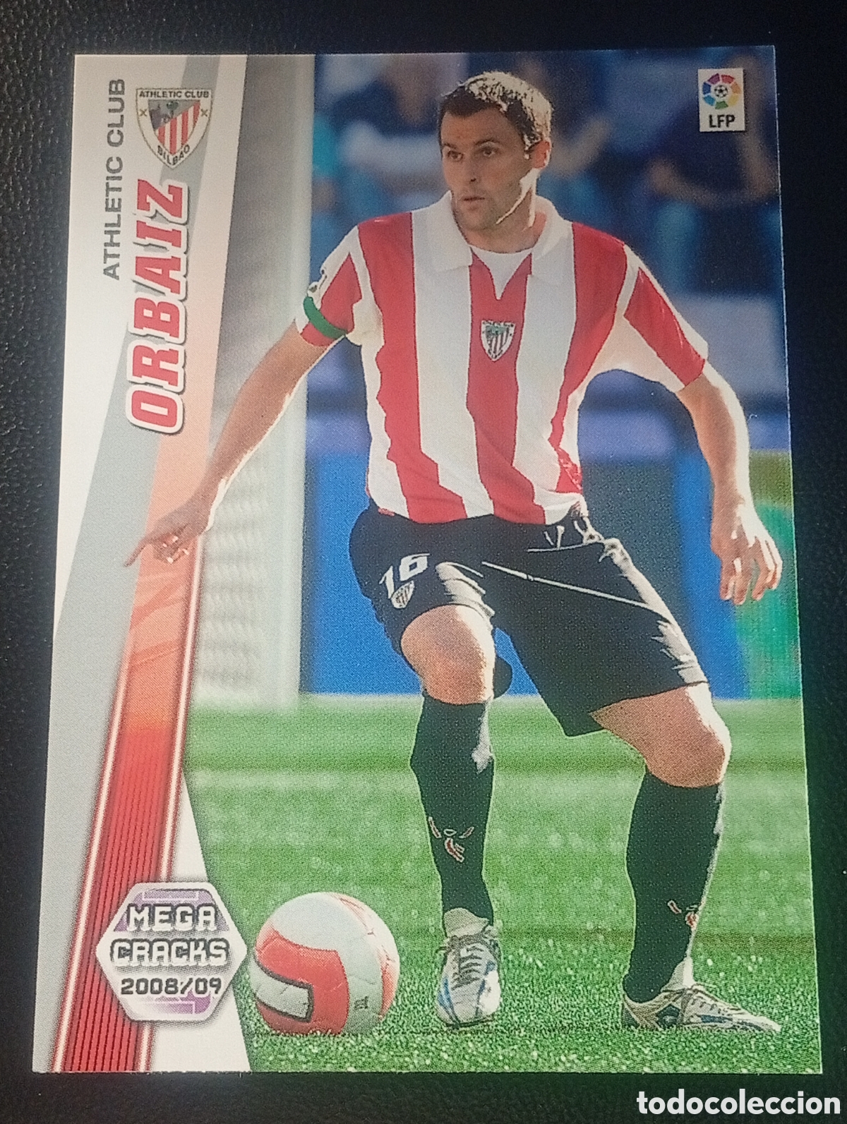 Cromos de F&uacute;tbol: 28 ORBAIZ ATHLETIC BILBAO MEGACRACKS 2008 2009 08 09 CROMO CARDS PANINI SPORTS MUNDICROMO